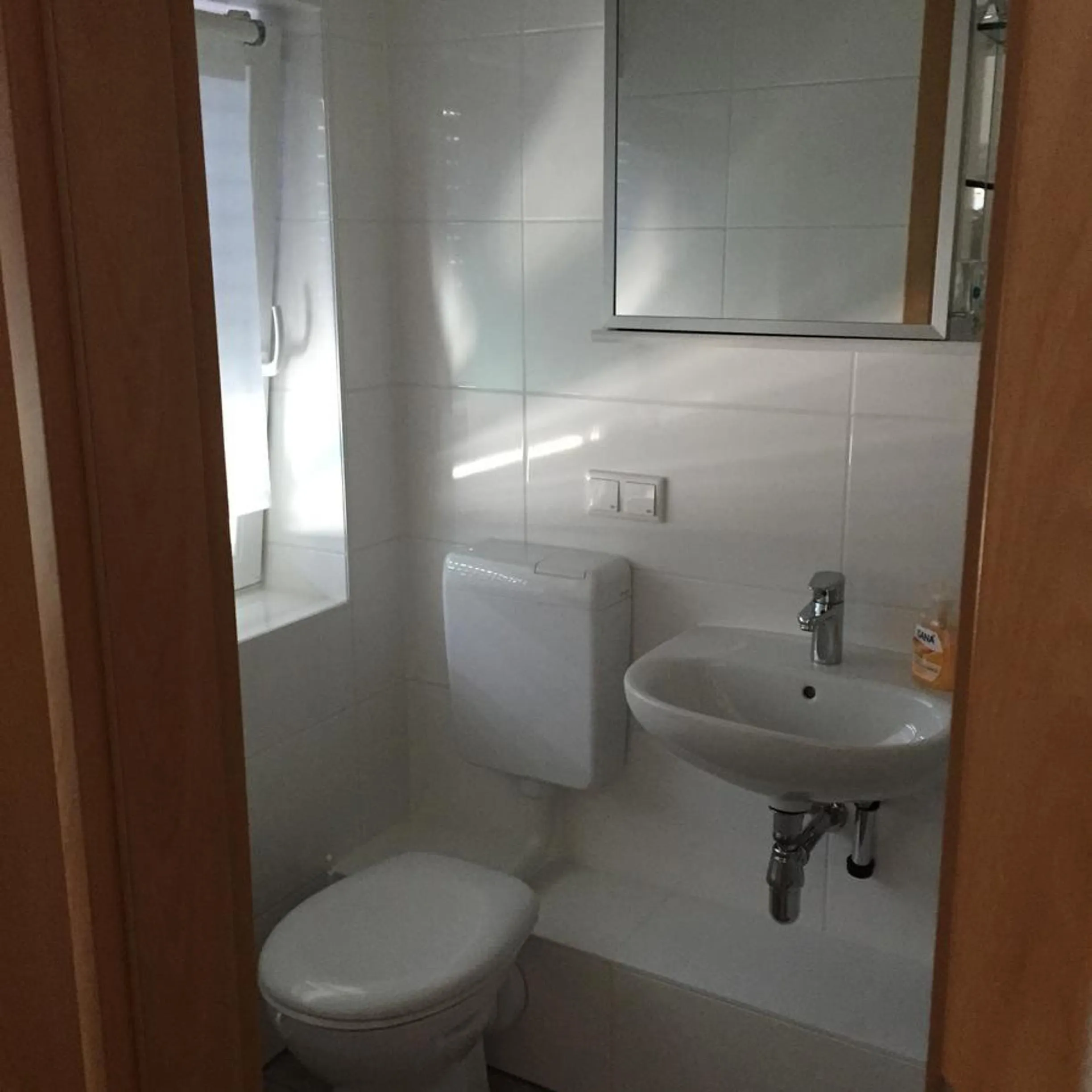 Bathroom in Frankenstube