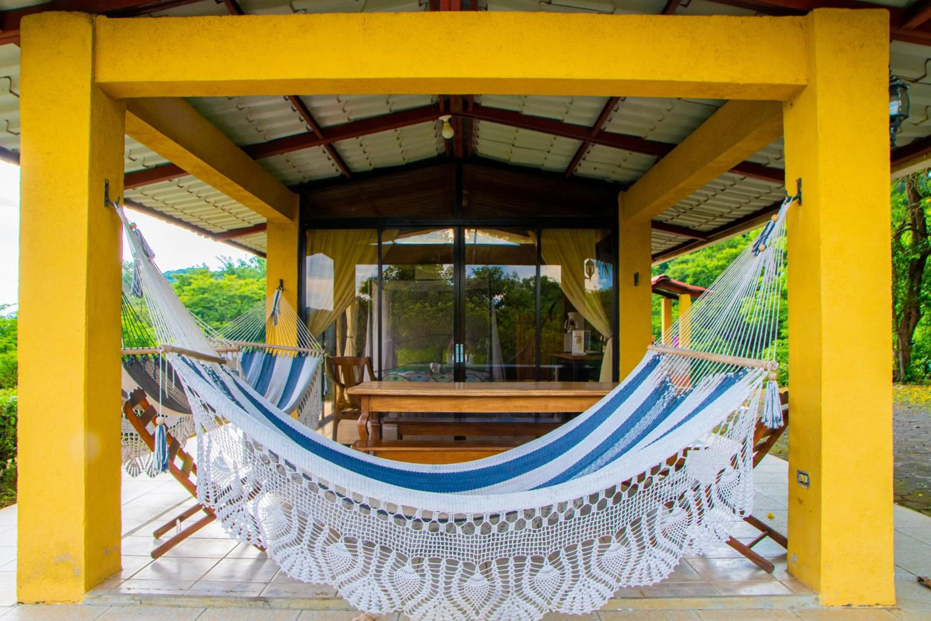 Balcony/Terrace in Las Cabañas Encantadas de Nindirí