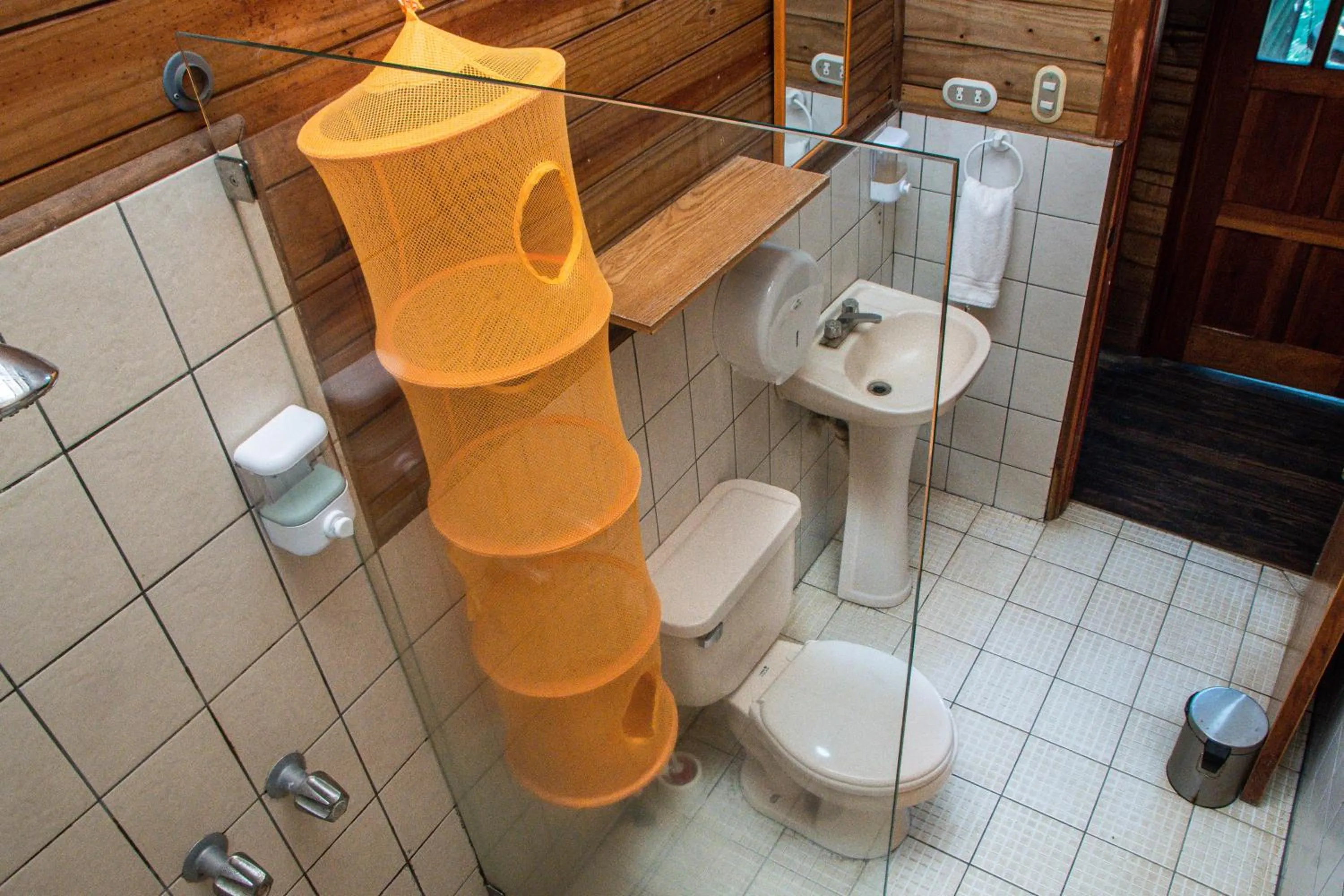 Bathroom in Las Cabañas Encantadas de Nindirí