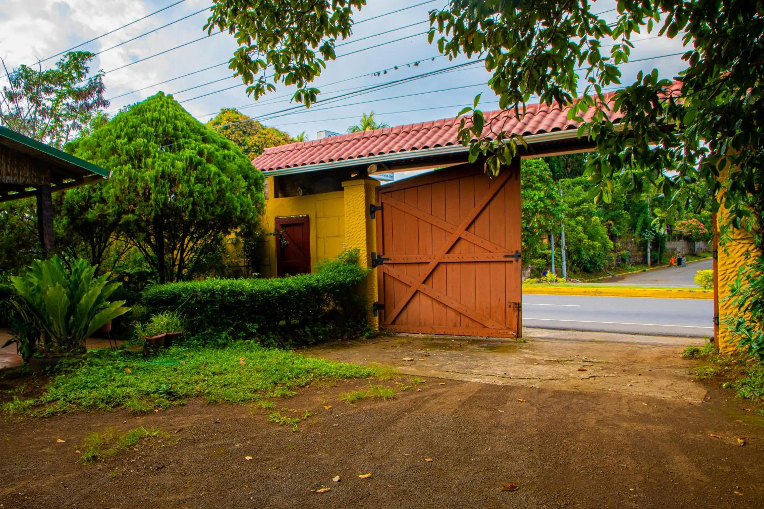 Facade/entrance in Las Cabañas Encantadas de Nindirí