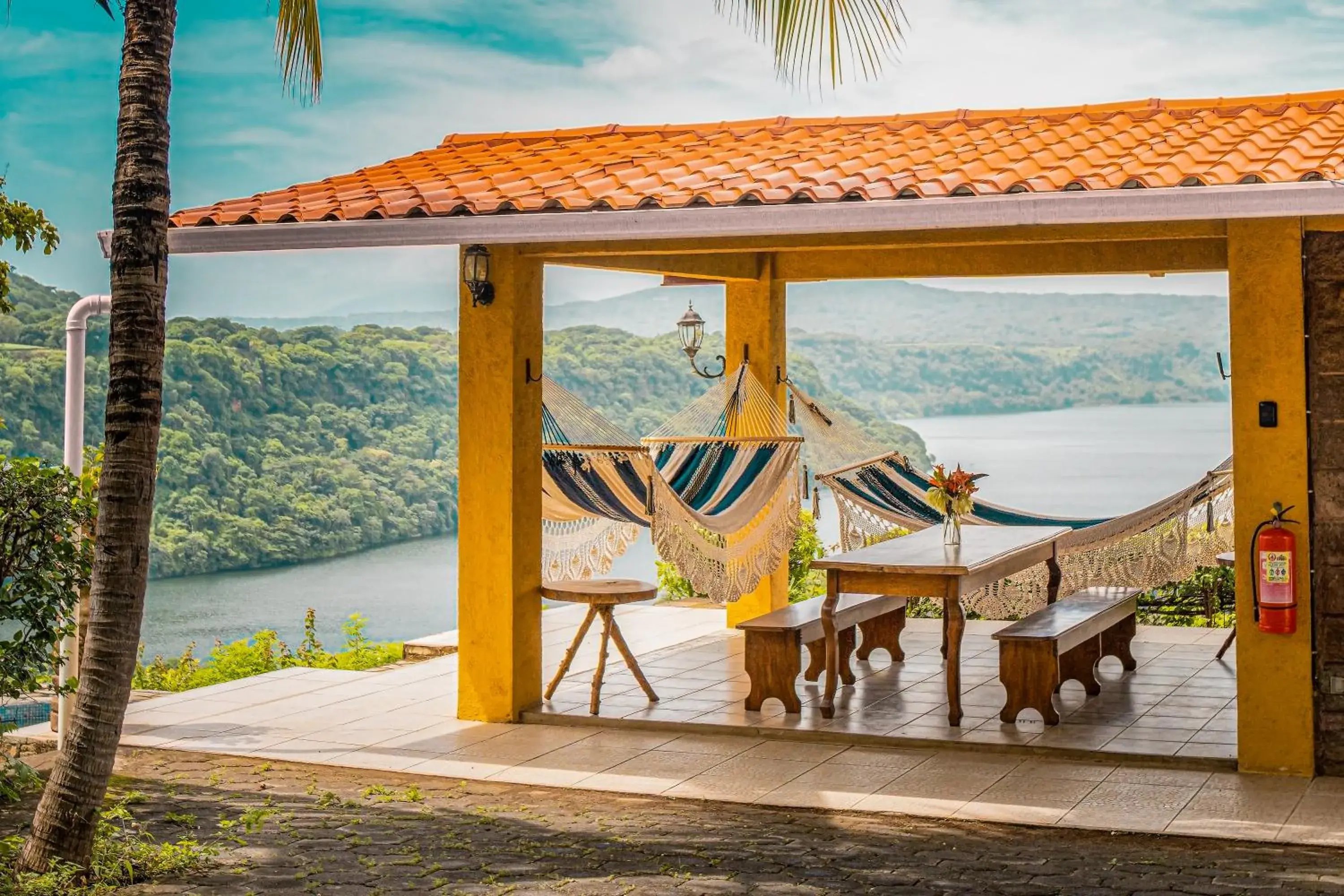 Double Room with Pool View in Las Cabañas Encantadas de Nindirí Double Room with Pool View in Las Cabañas Encantadas de Nindirí