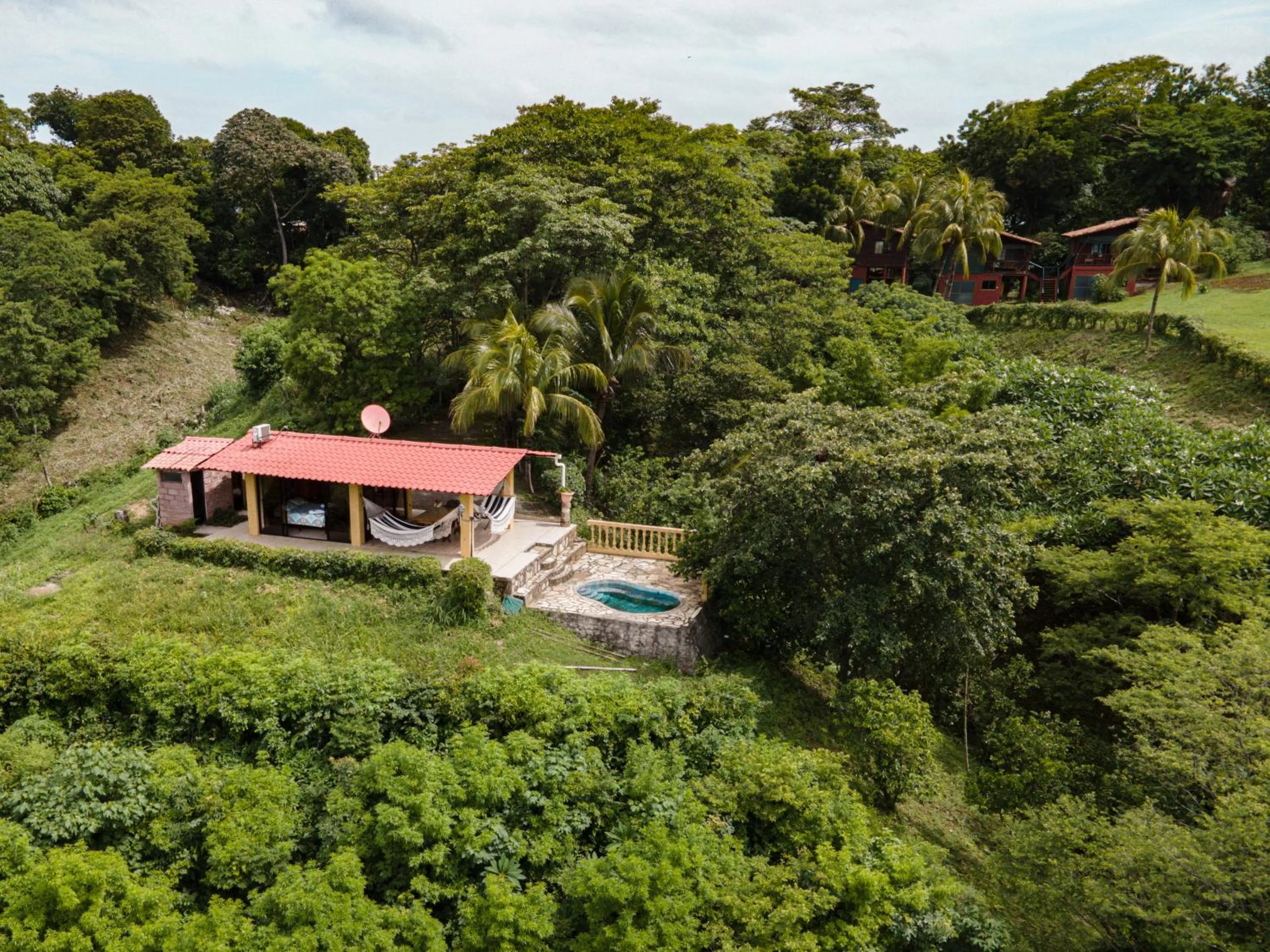 Natural landscape in Las Cabañas Encantadas de Nindirí