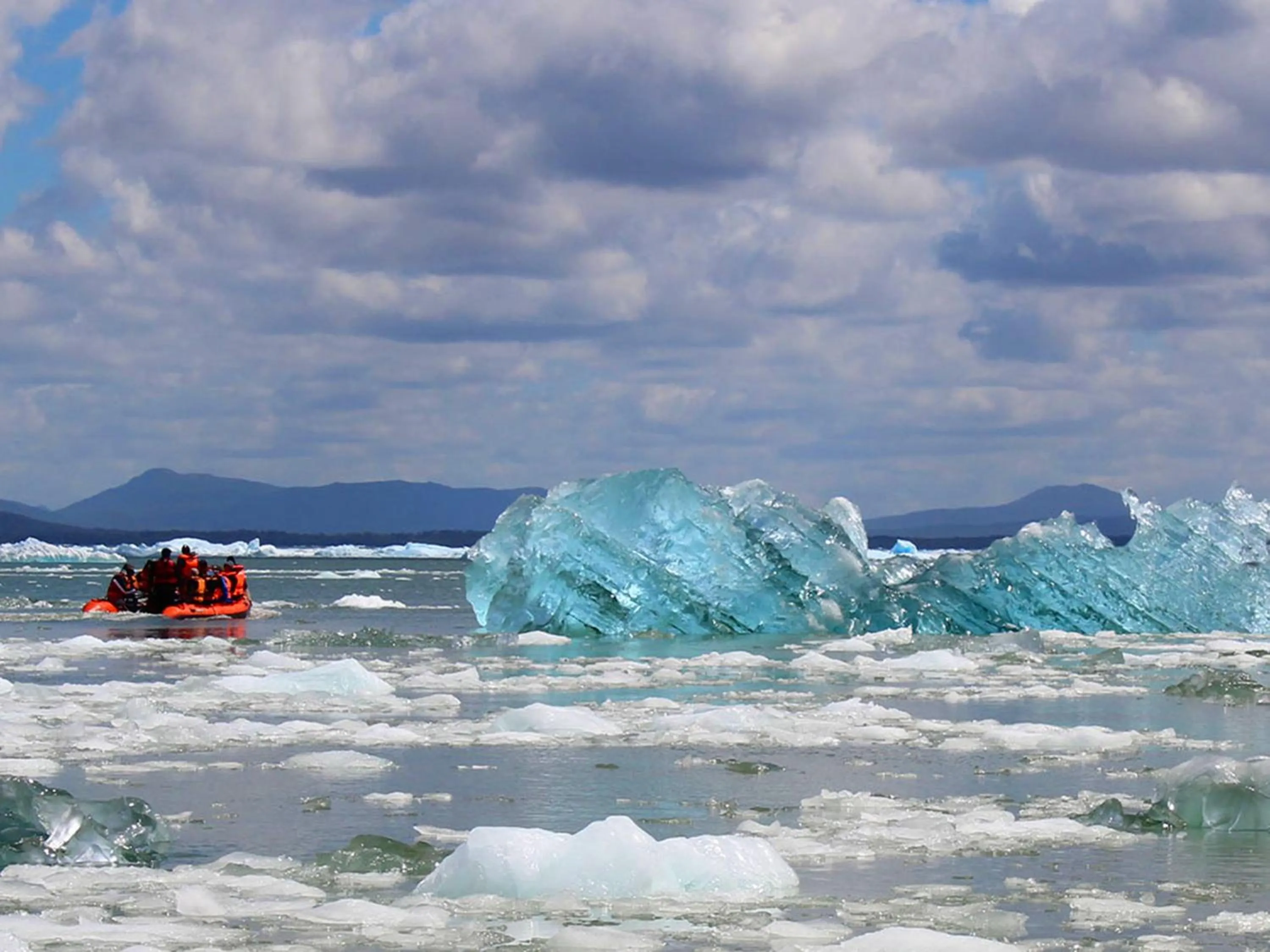 Natural landscape in Loberias Del Sur