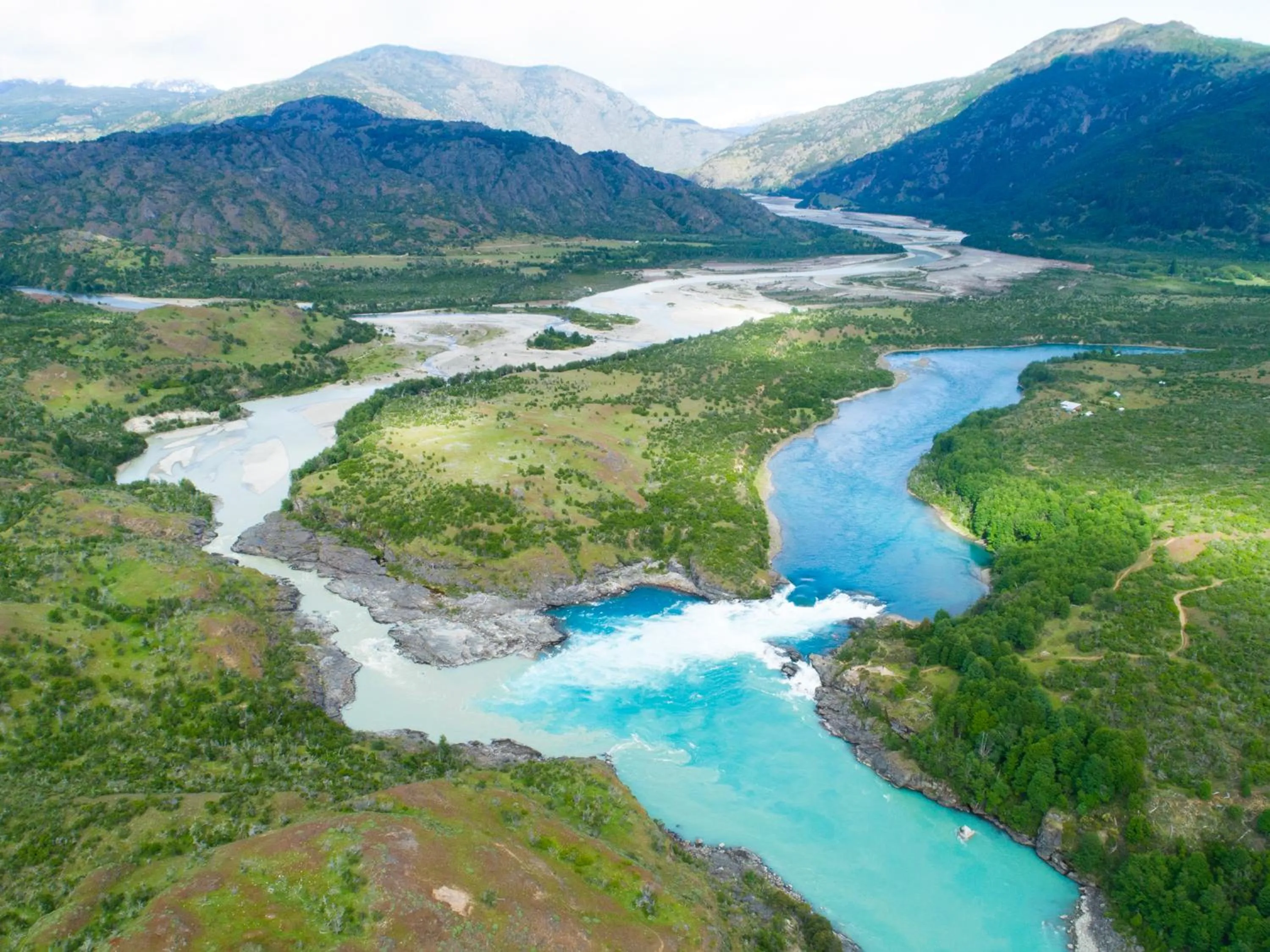Natural landscape in Loberias Del Sur