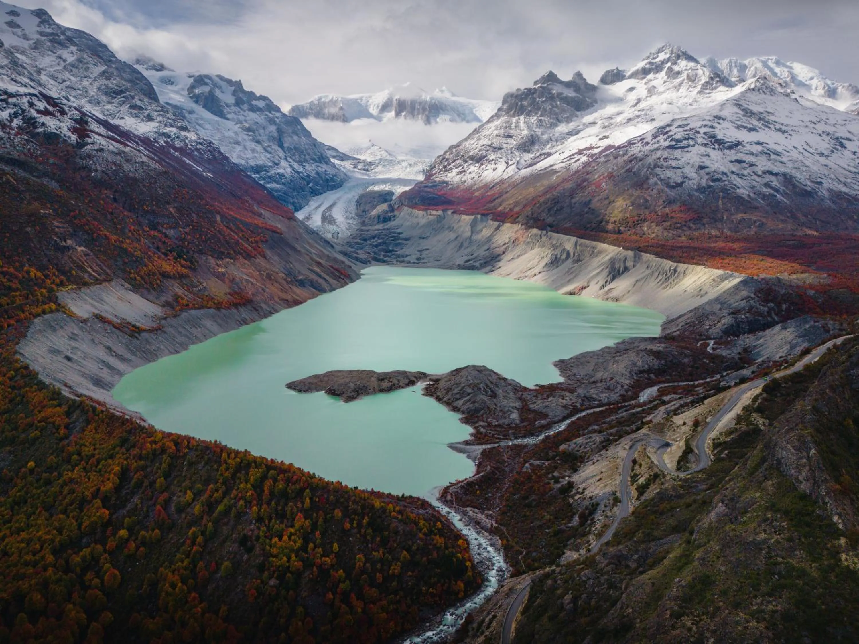 Natural landscape in Loberias Del Sur