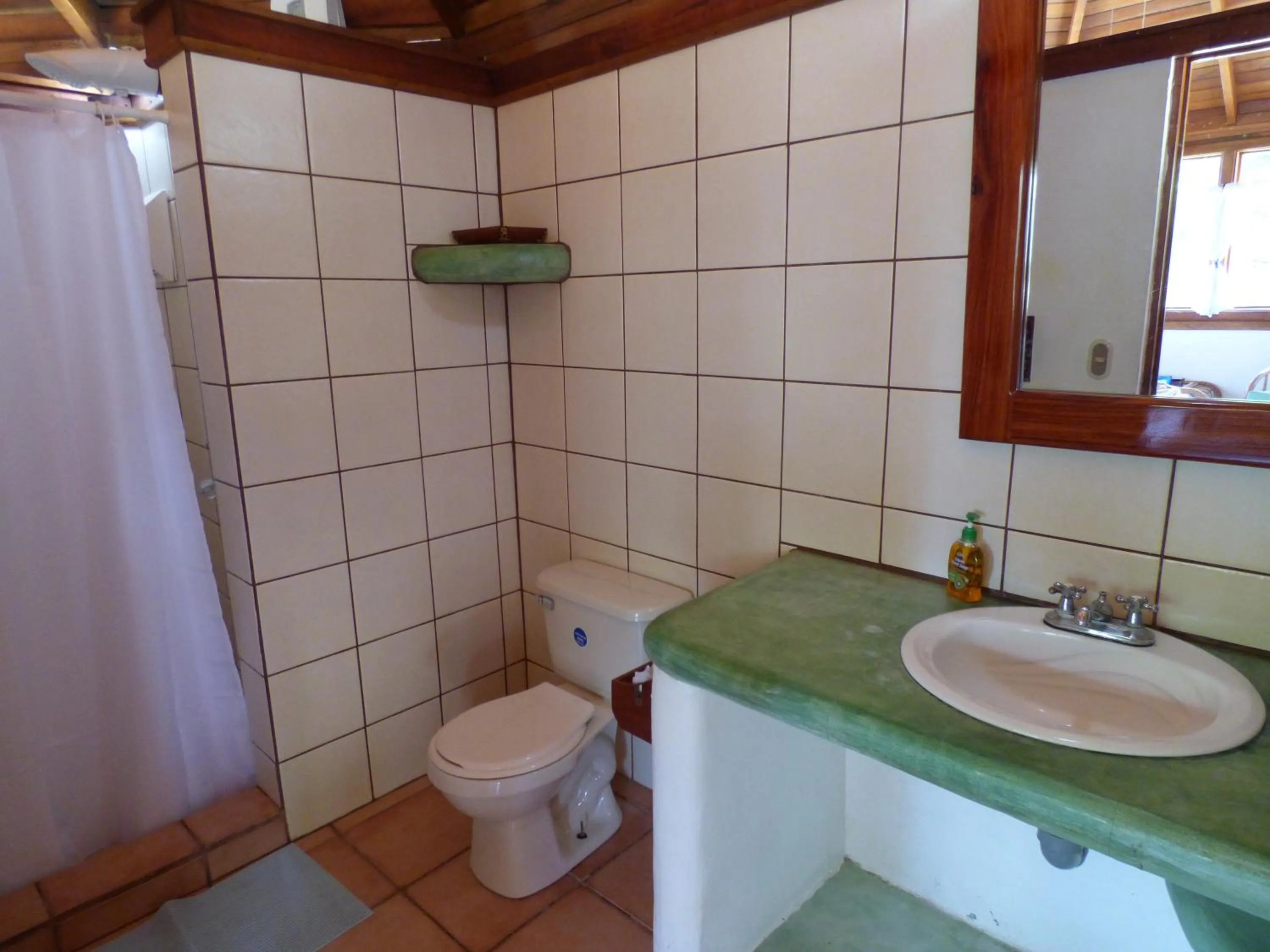 Bathroom in Corcovado Beach Lodge