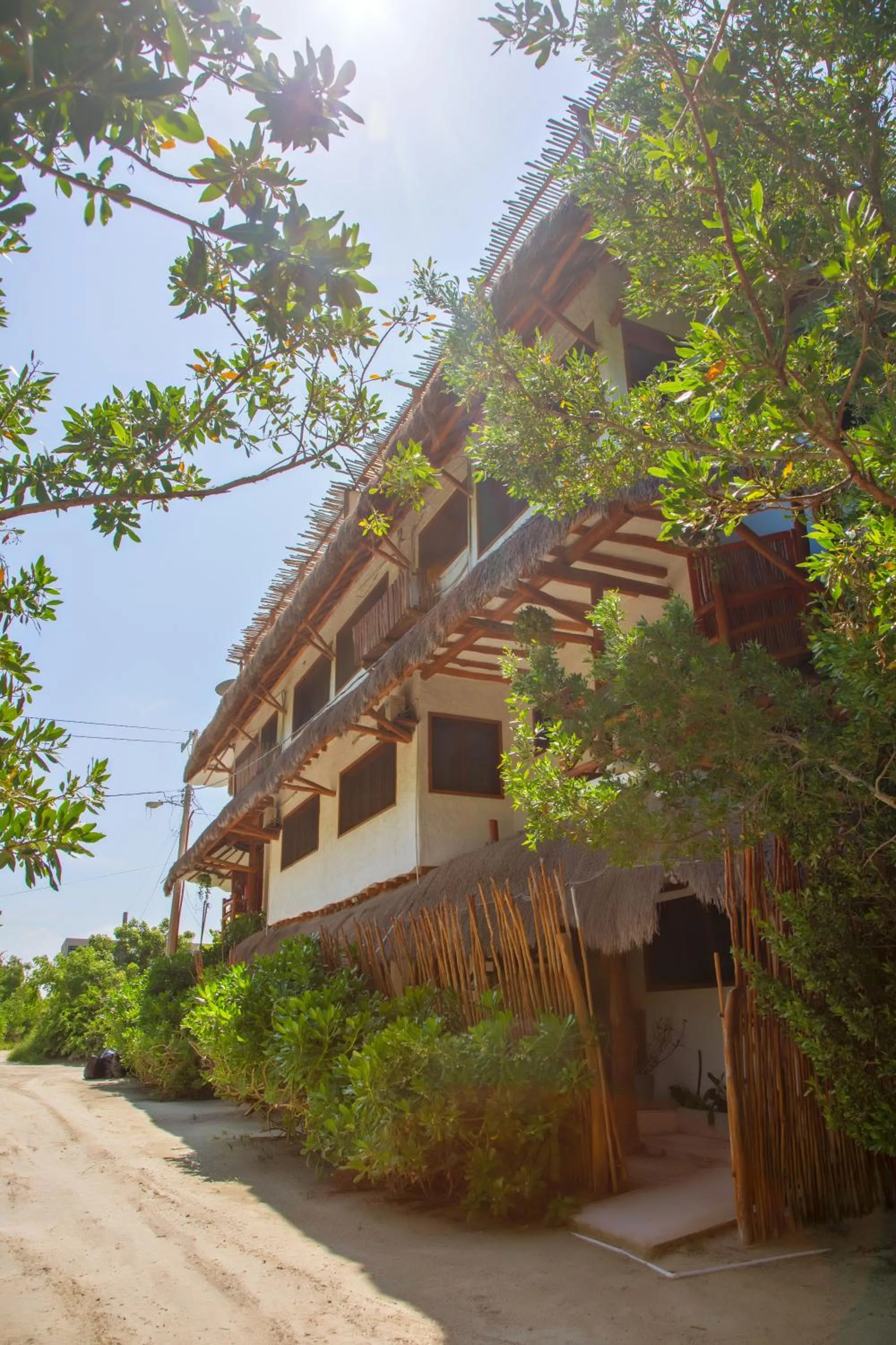 Property building in Holbox Deluxe Apartments