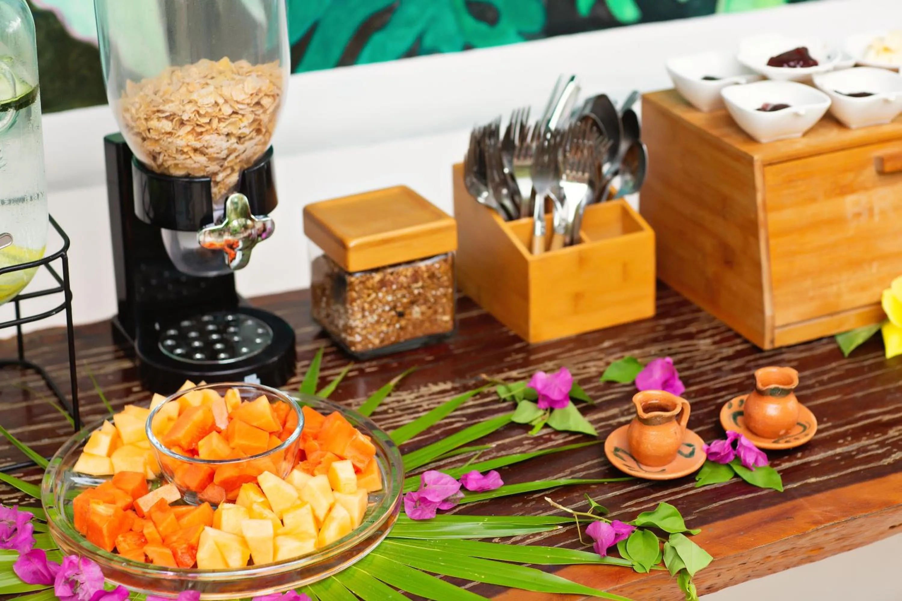 Breakfast in Holbox Deluxe Apartments