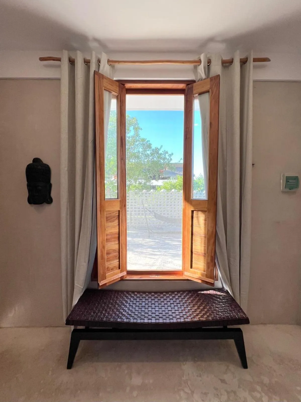 Bed in Holbox Deluxe Apartments