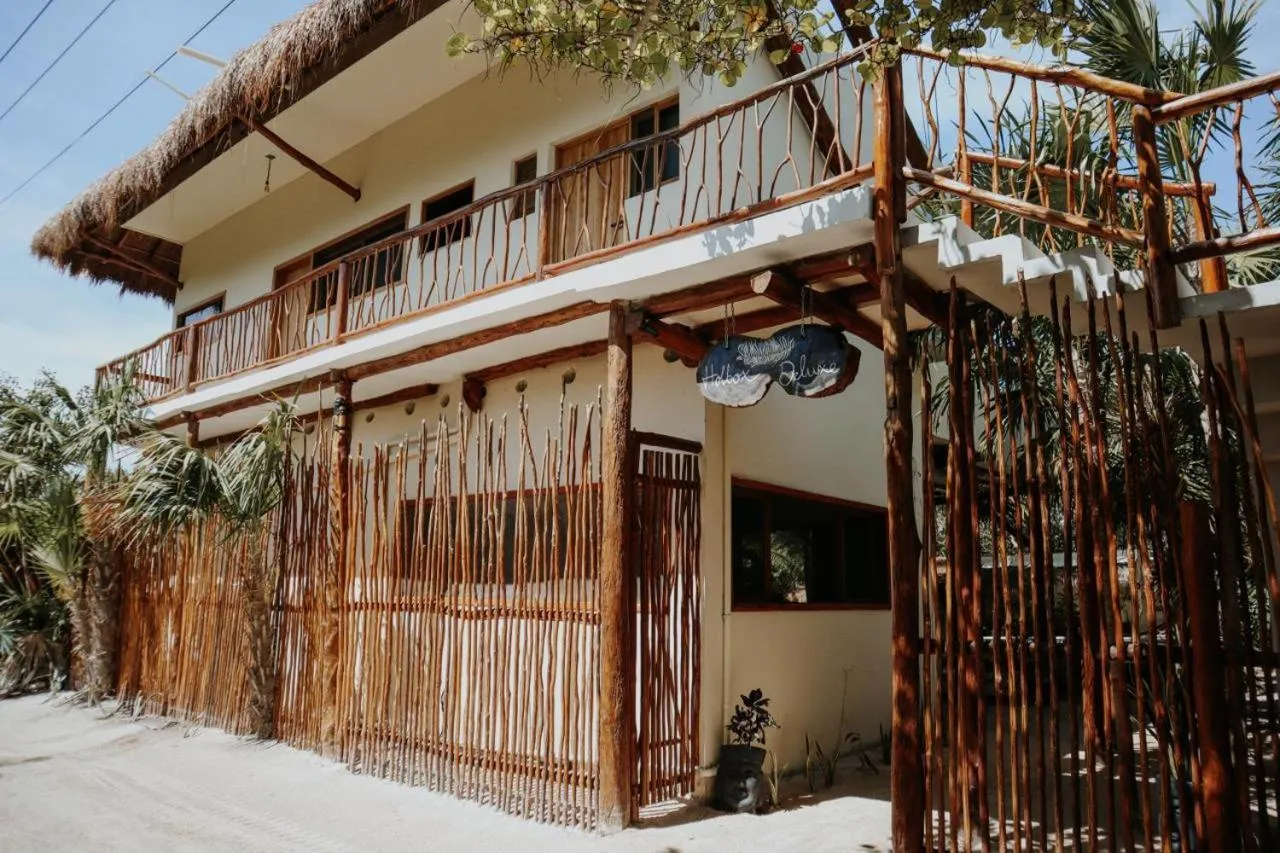 Restaurant/places to eat in Holbox Deluxe Apartments