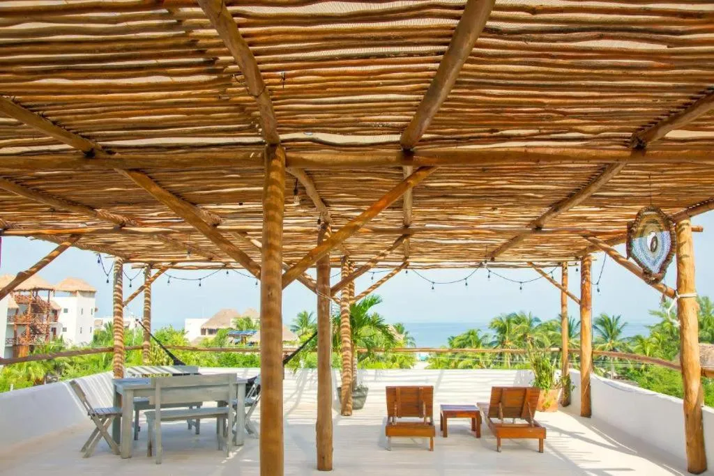 Balcony/Terrace in Holbox Deluxe Apartments