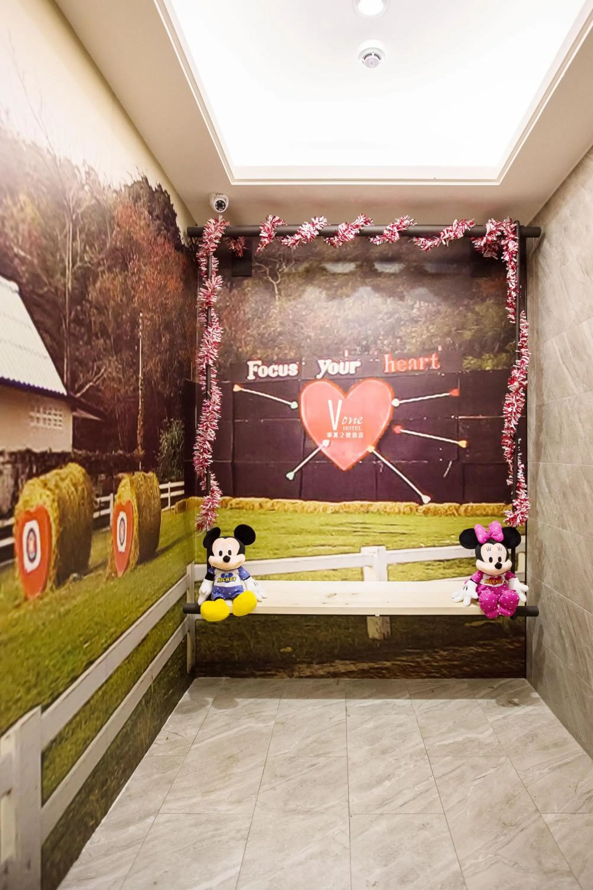 Decorative detail in V-one Hotel - Ningxia No. 2 Inn