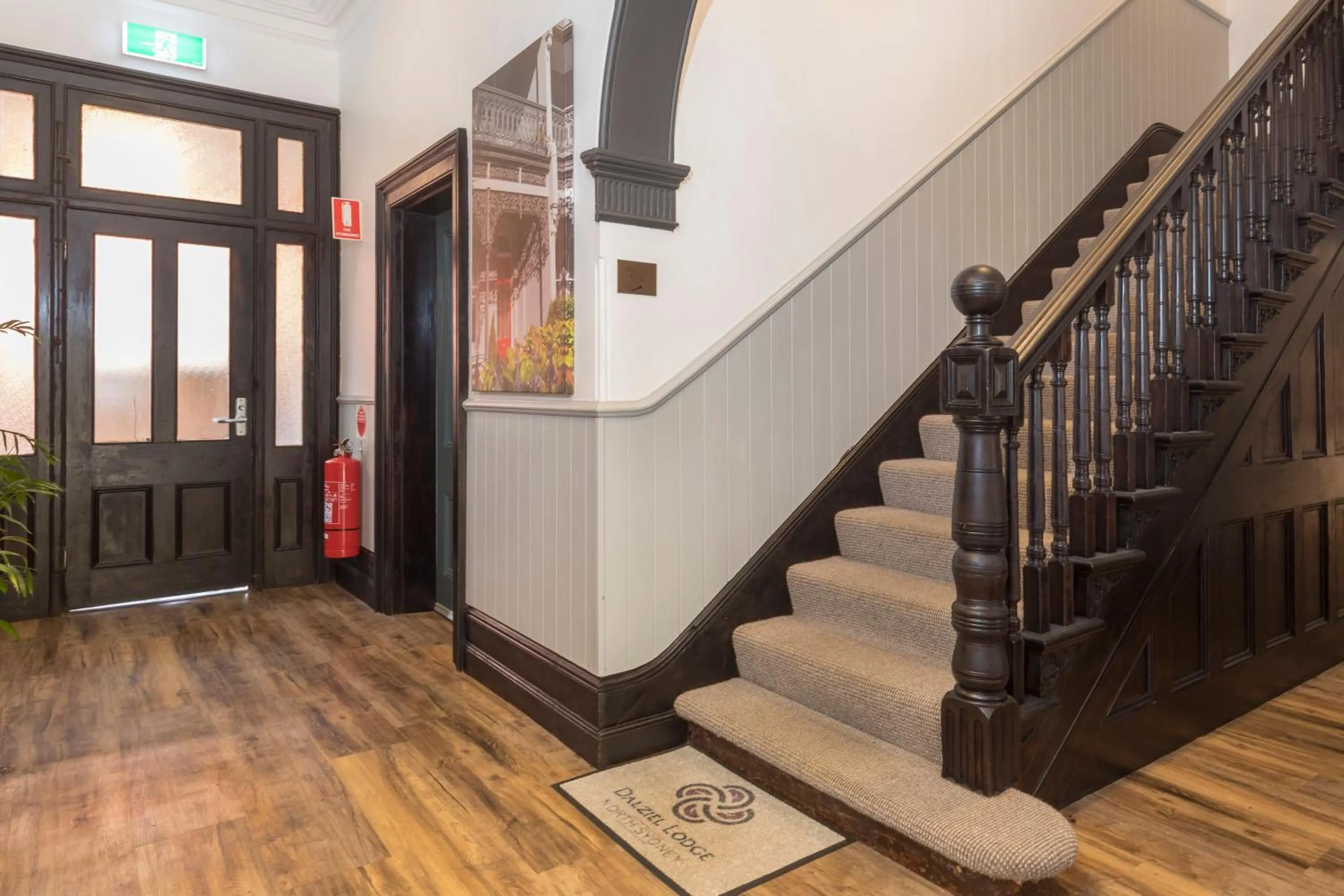 Lobby or reception in Dalziel Lodge