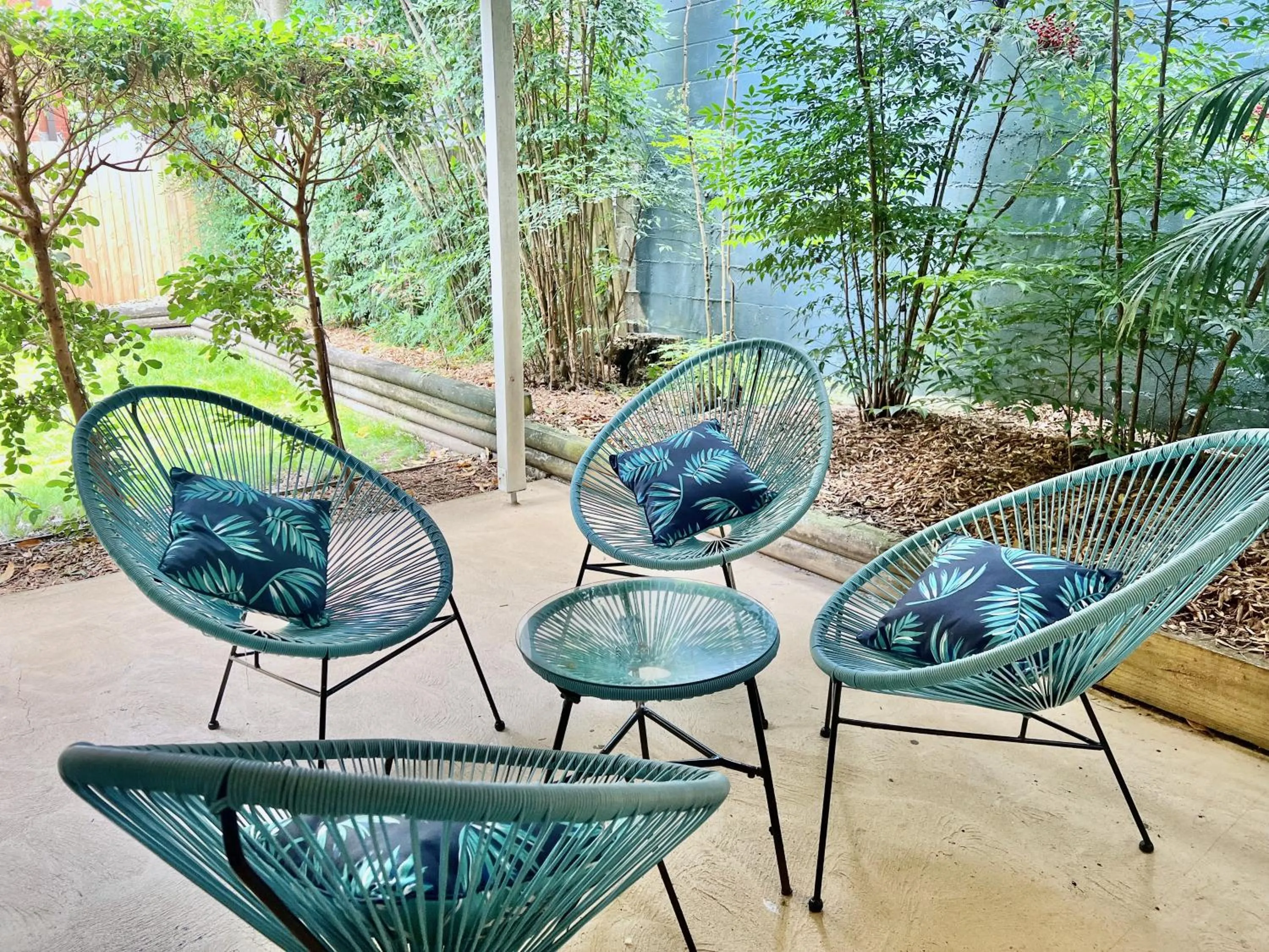Inner courtyard view in Dalziel Lodge