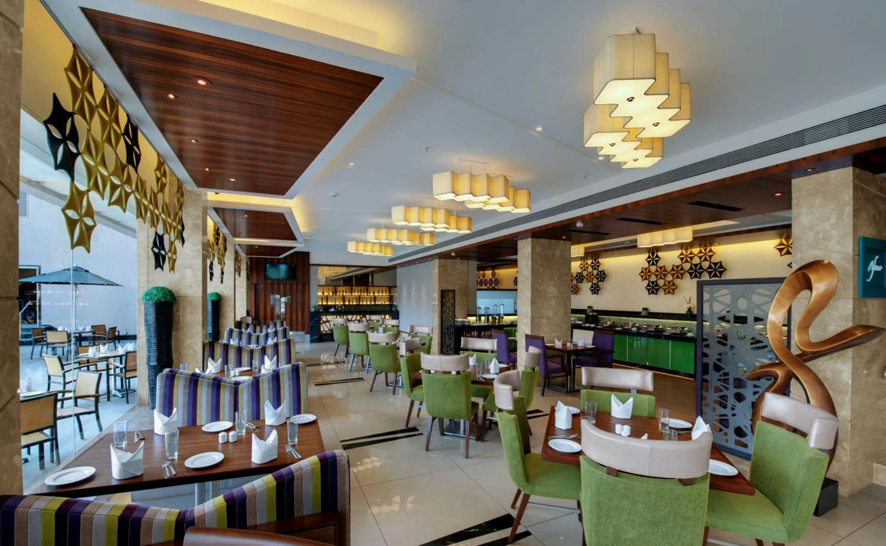 Restaurant/places to eat in The Fern Kadamba Hotel And Spa