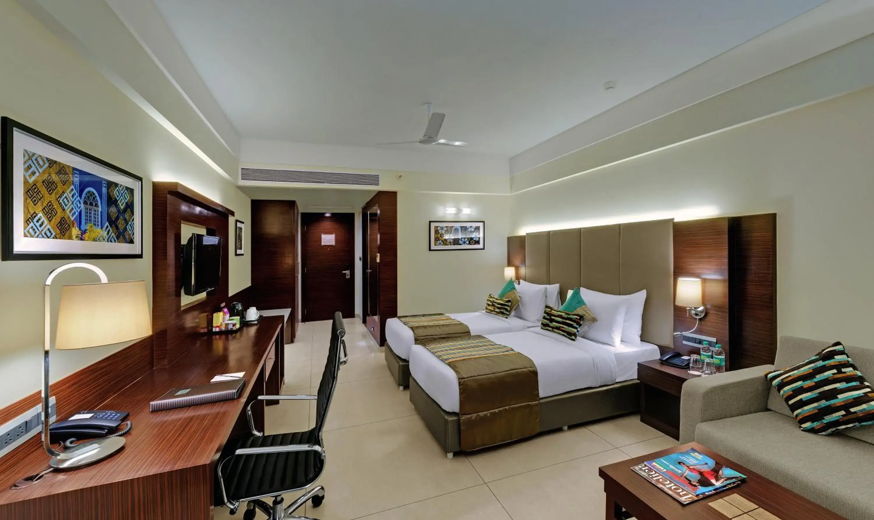 Deluxe Double Room in The Fern Kadamba Hotel And Spa Deluxe Double Room in The Fern Kadamba Hotel And Spa