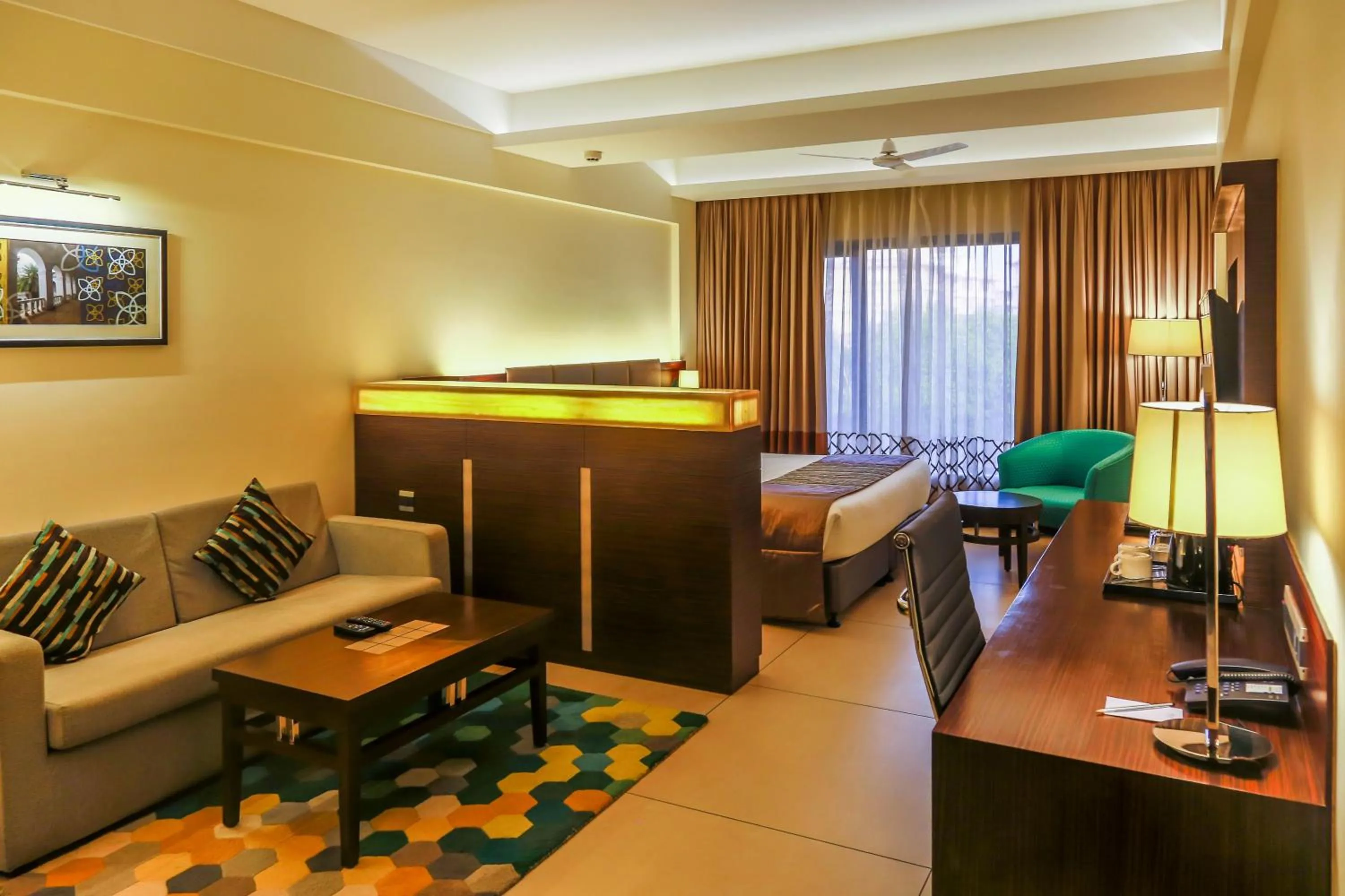 Bedroom, Bed in The Fern Kadamba Hotel And Spa