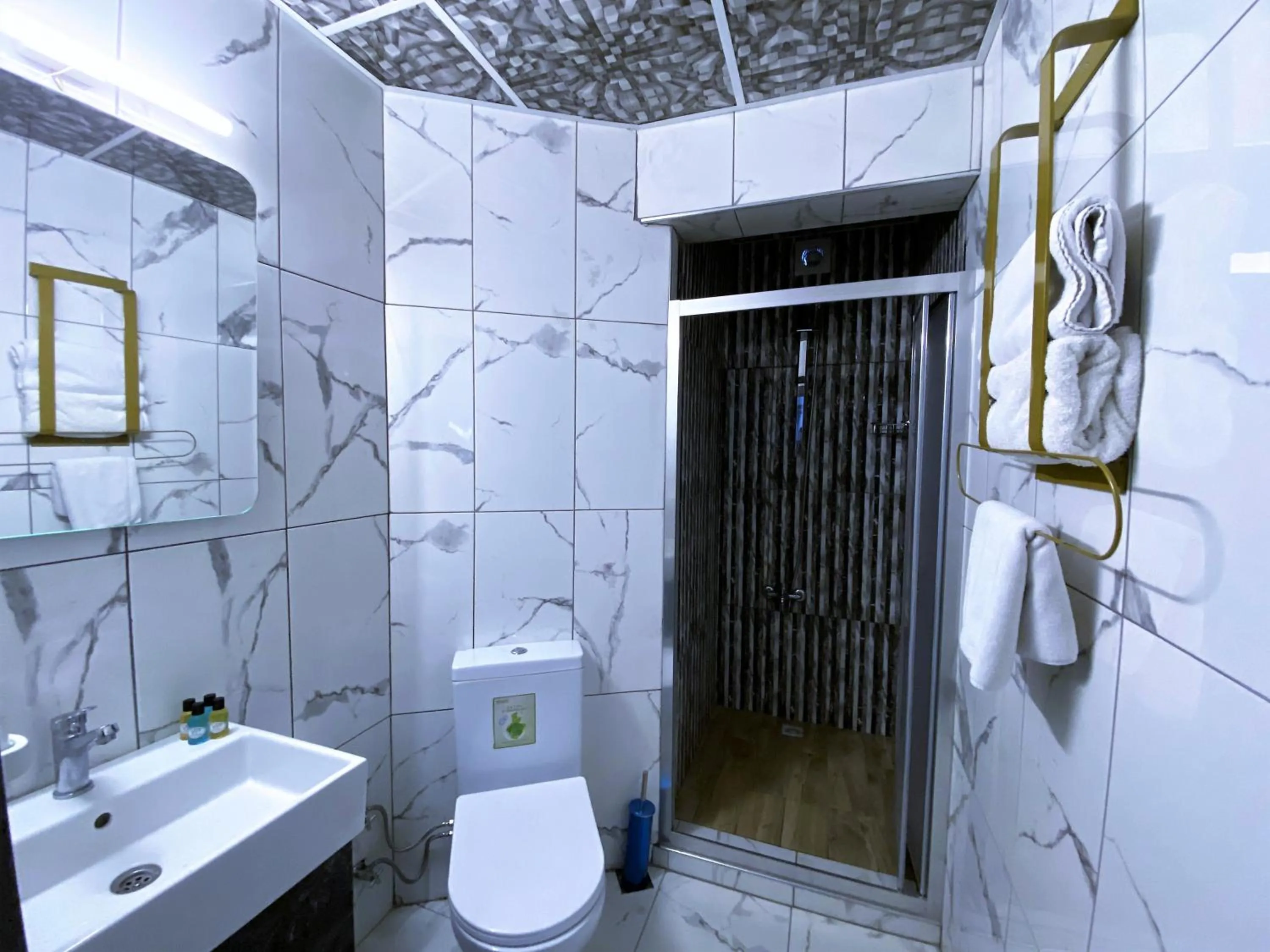 Bathroom in Orange Airport Hotel