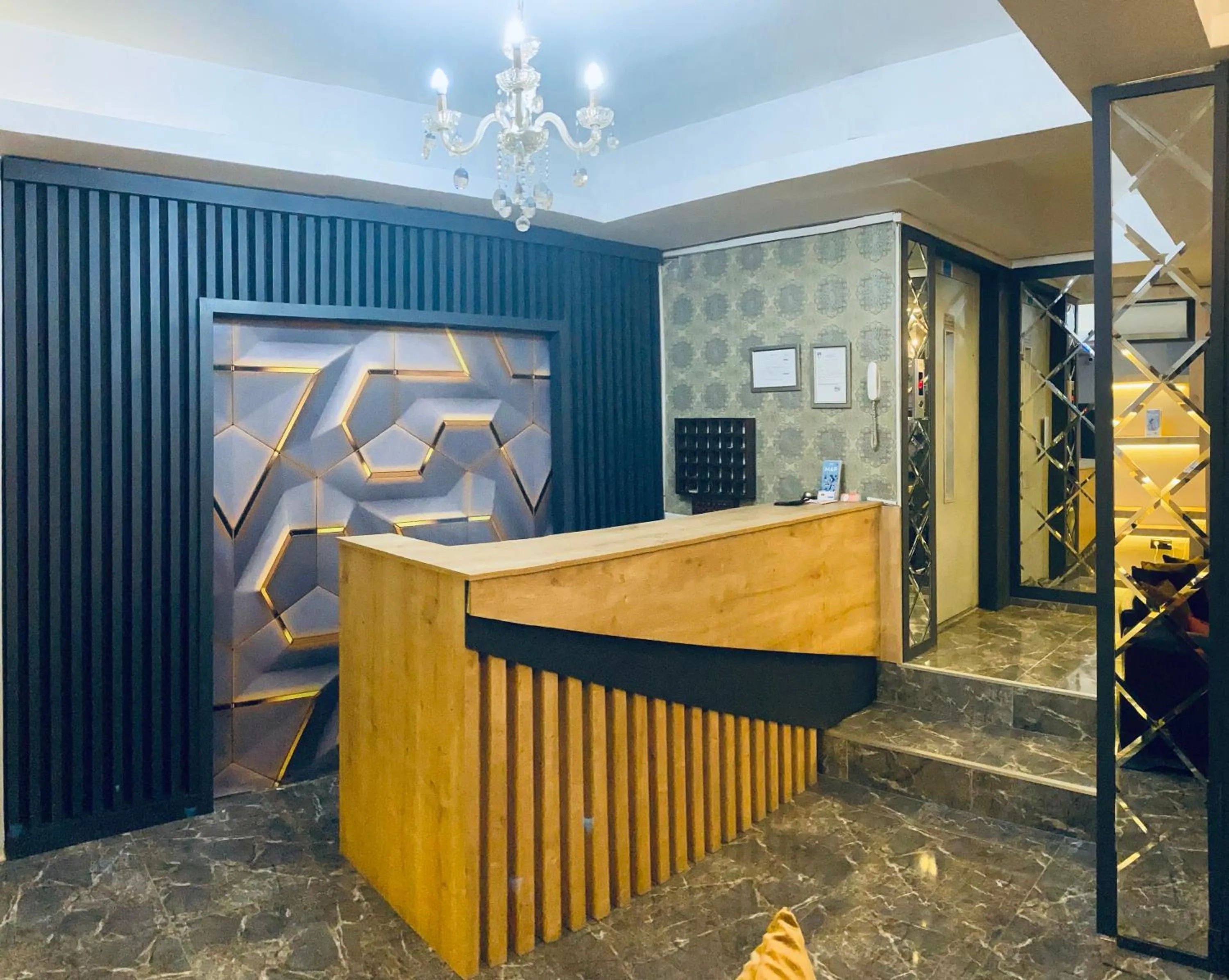 Lobby or reception in Orange Airport Hotel