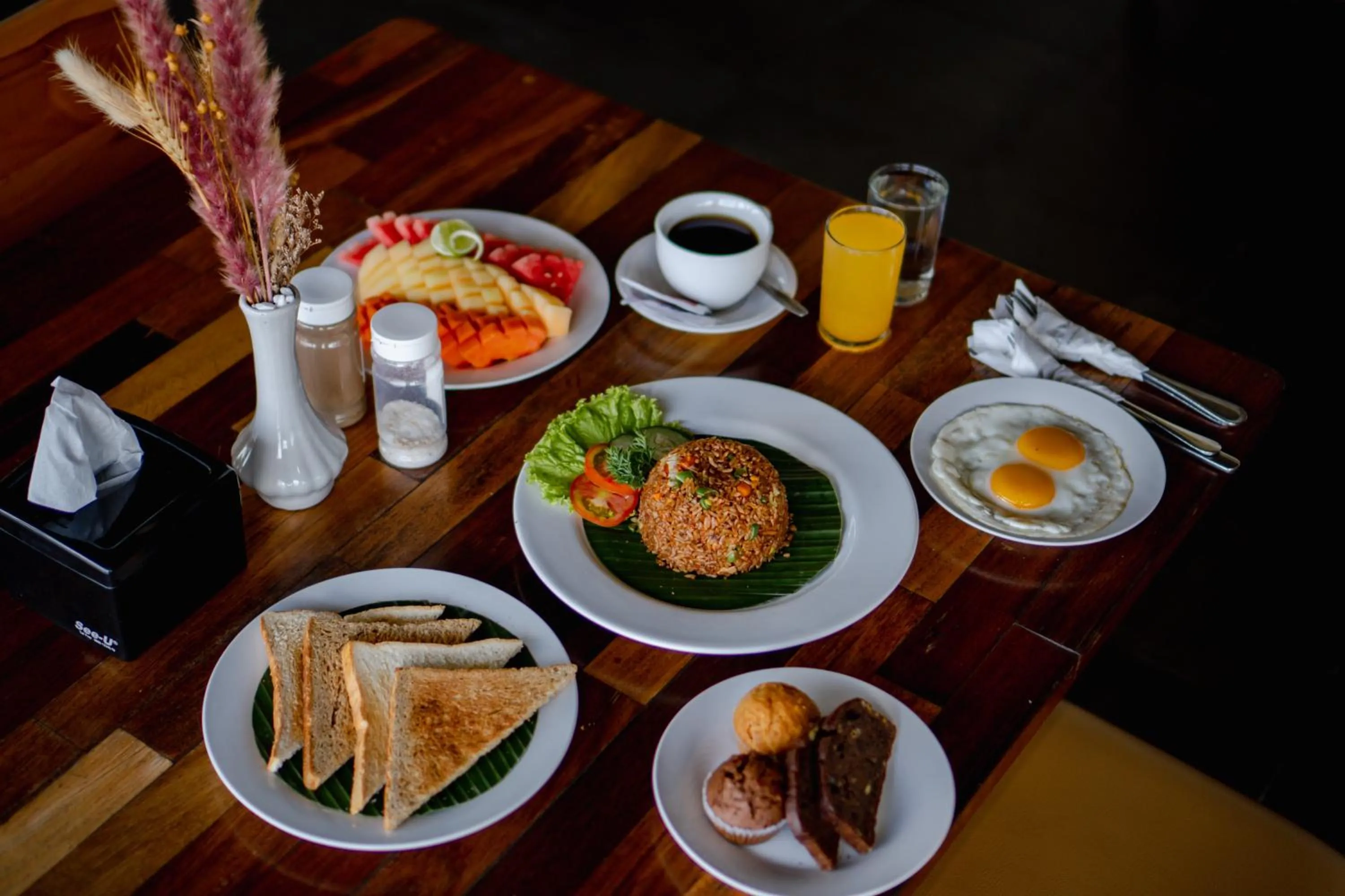 Breakfast in The Evitel Resort Ubud