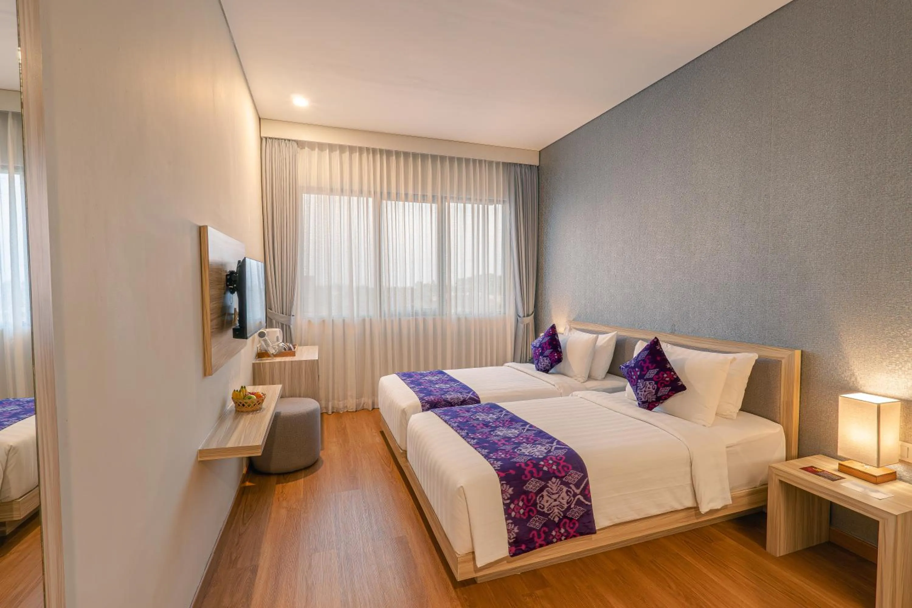 Bedroom, Bed in The Evitel Resort Ubud