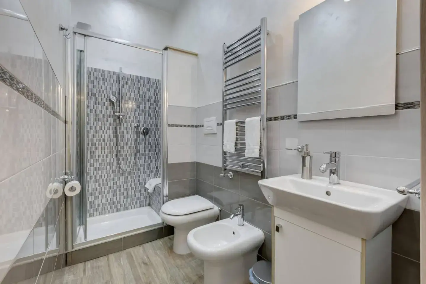 Double Room with Private Bathroom in No Stress Affittacamere Double Room with Private Bathroom in No Stress Affittacamere