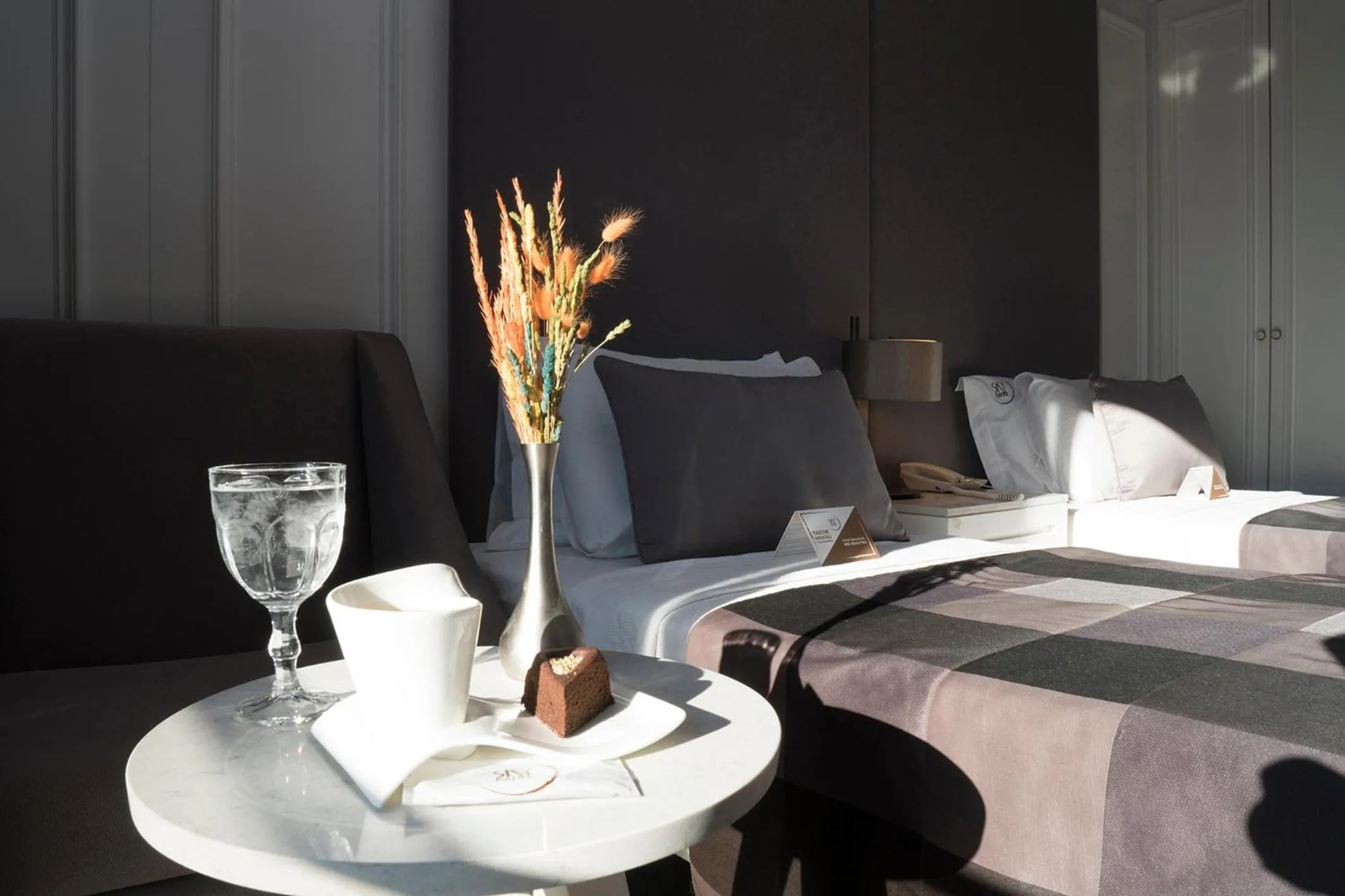 Decorative detail, Bed in Sky Kamer Hotel Antalya