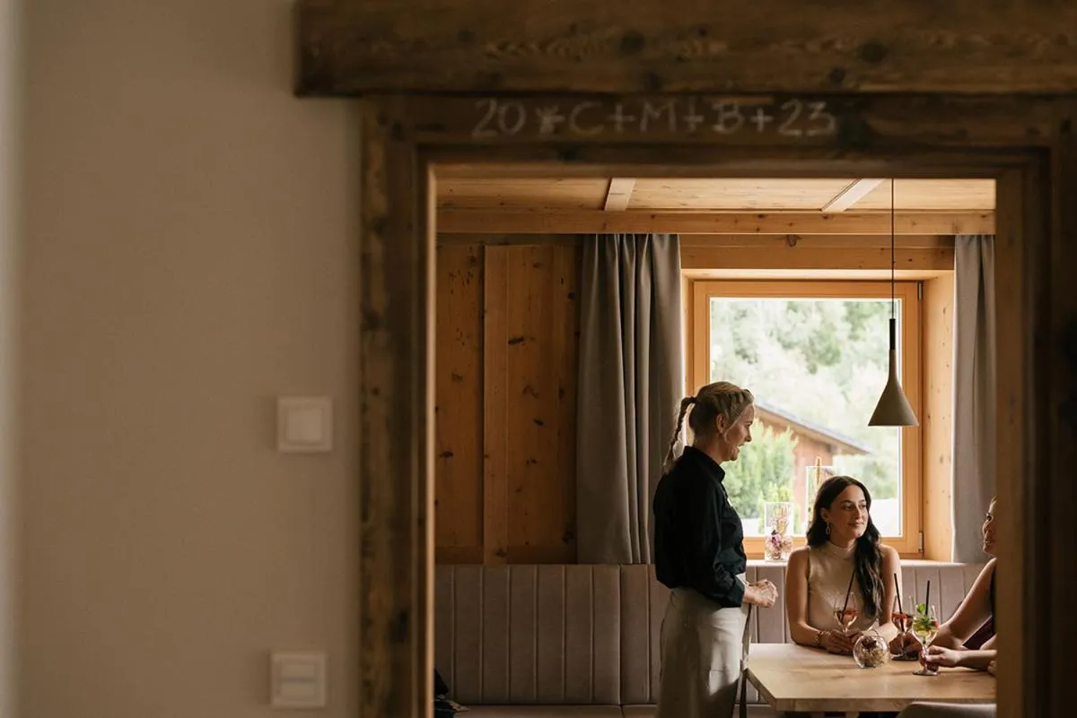 Lounge or bar in Hotel Fronza - your ski & mountain home