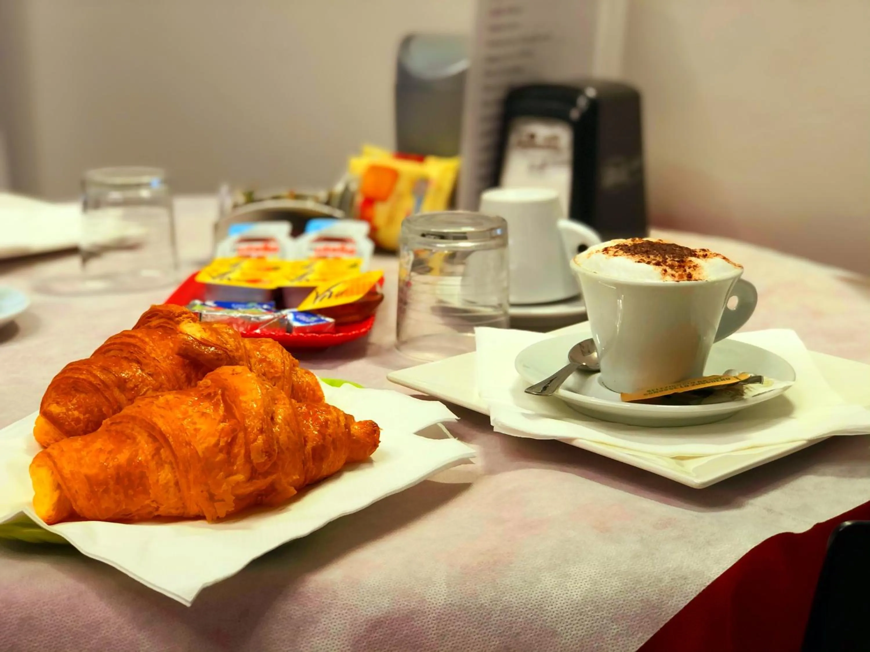 Food and drinks in Hotel Sanmicheli