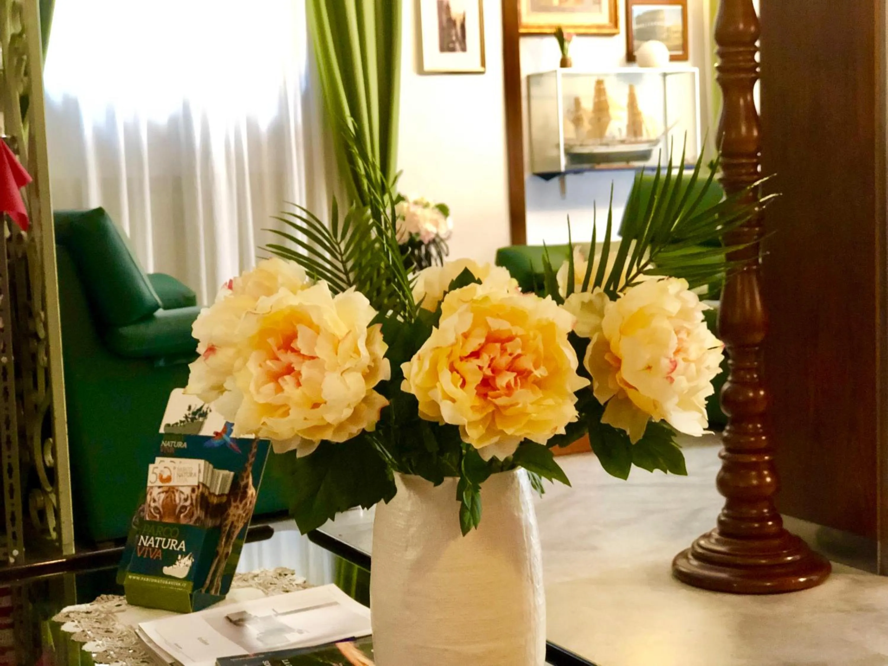 Lobby or reception in Hotel Sanmicheli