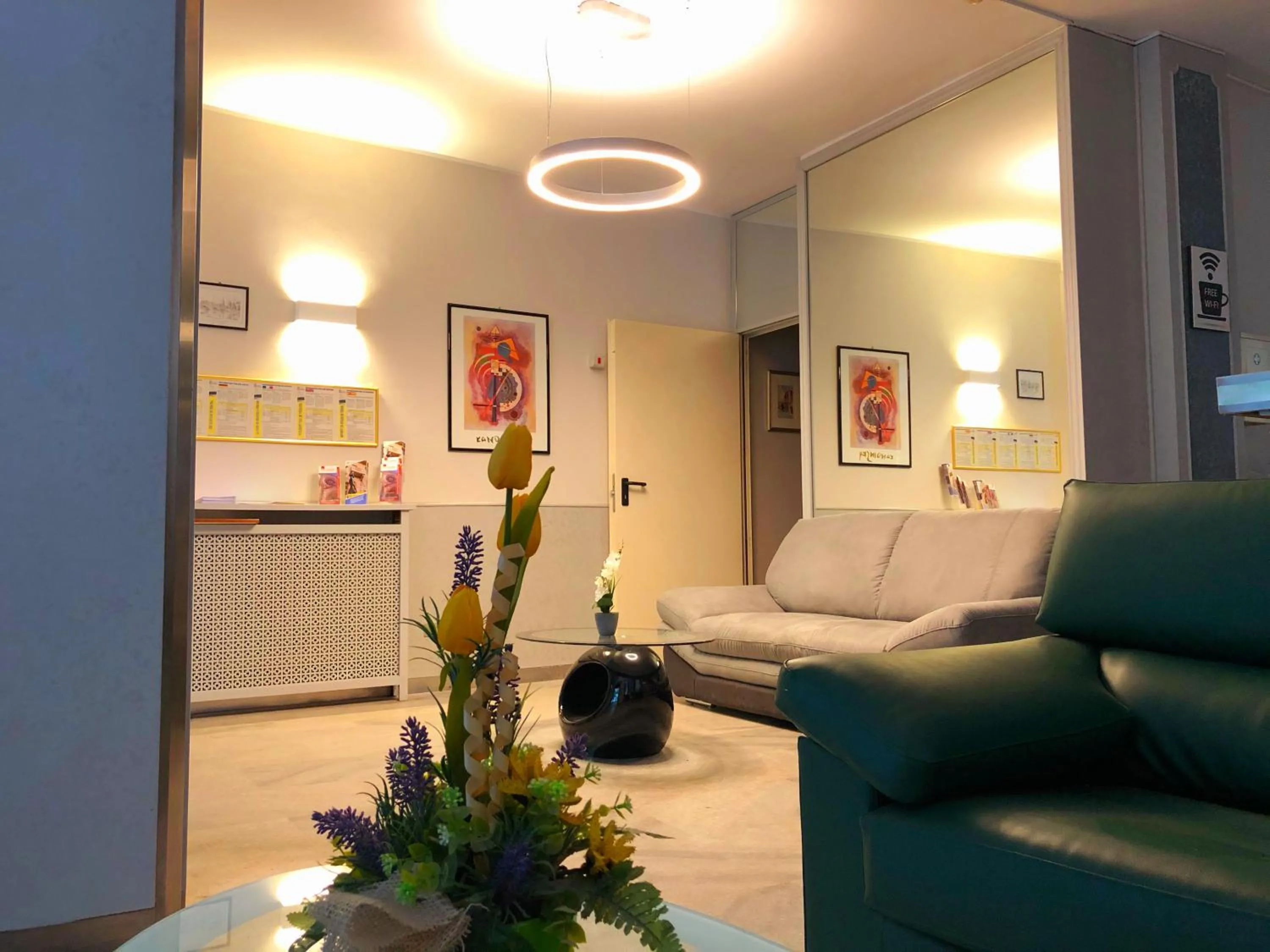 Lobby or reception in Hotel Sanmicheli