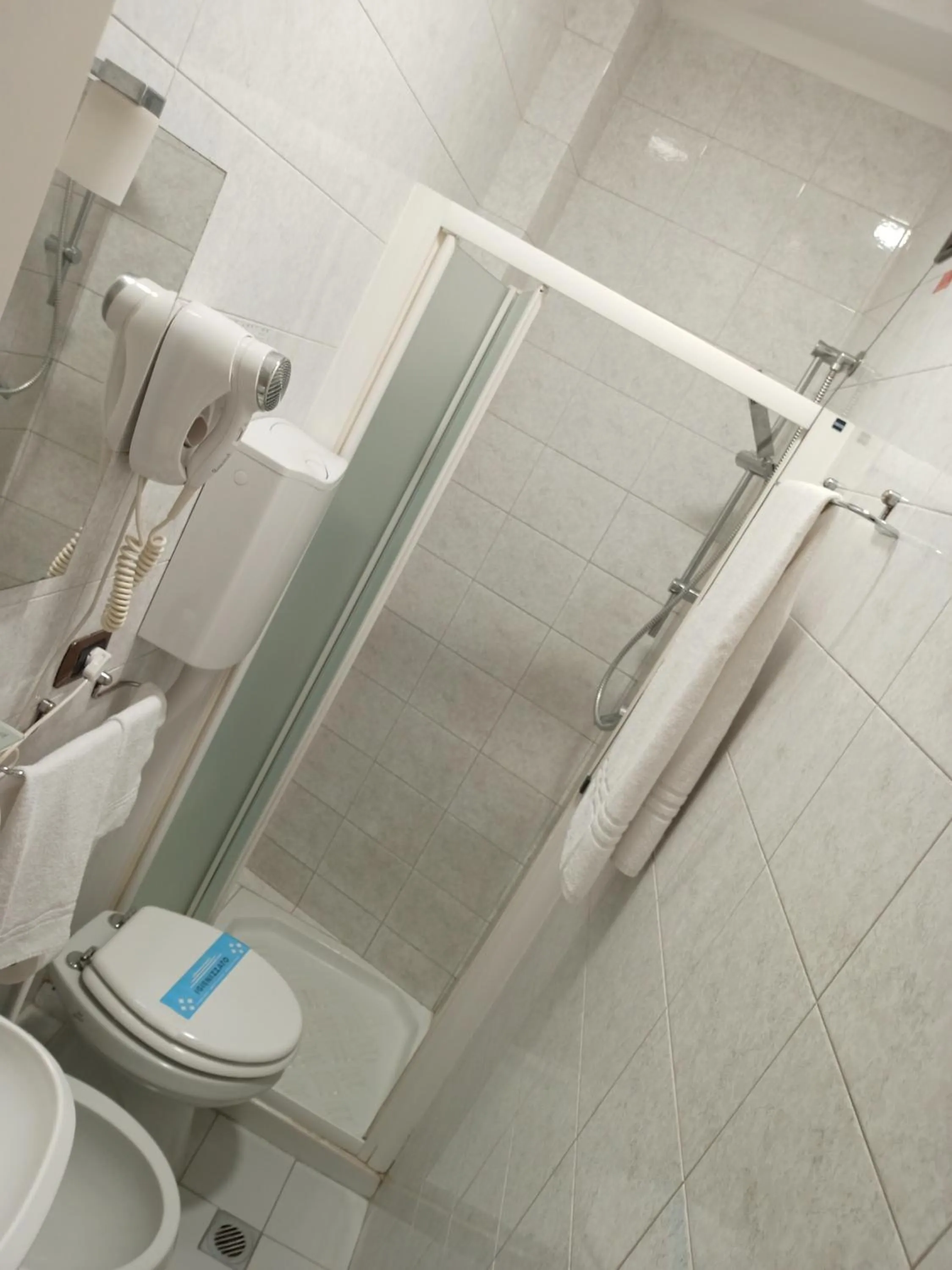 Shower in Hotel Sanmicheli