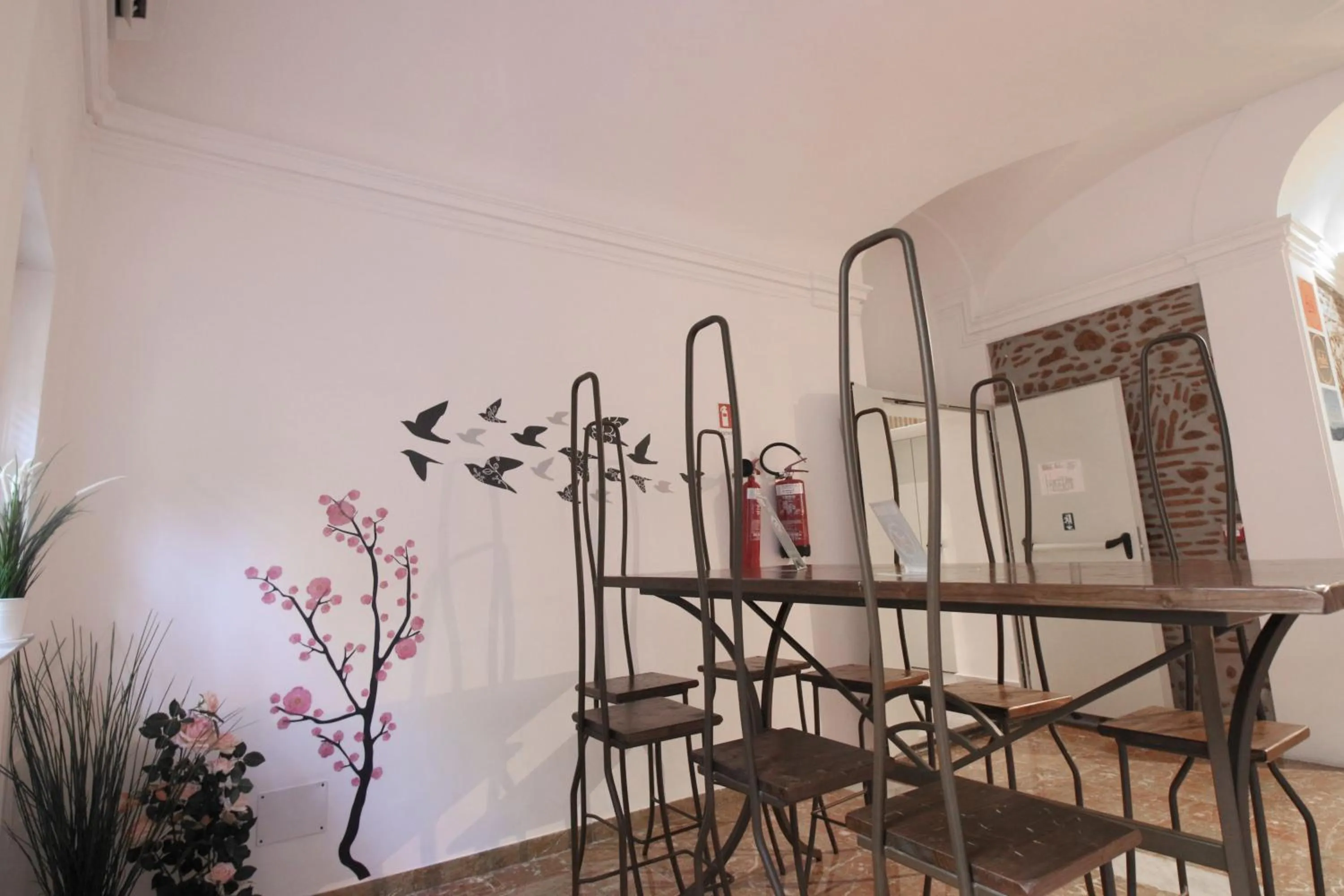 Dining area in NEW GENERATION HOSTEL Rome center