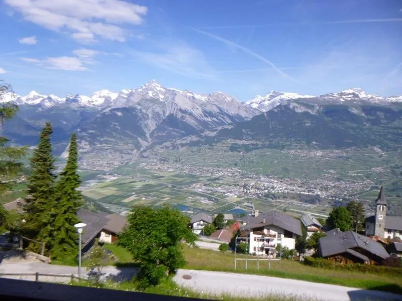 View (from property/room) in La Crettaz app dans chalet - SUNNY apartment 6 p