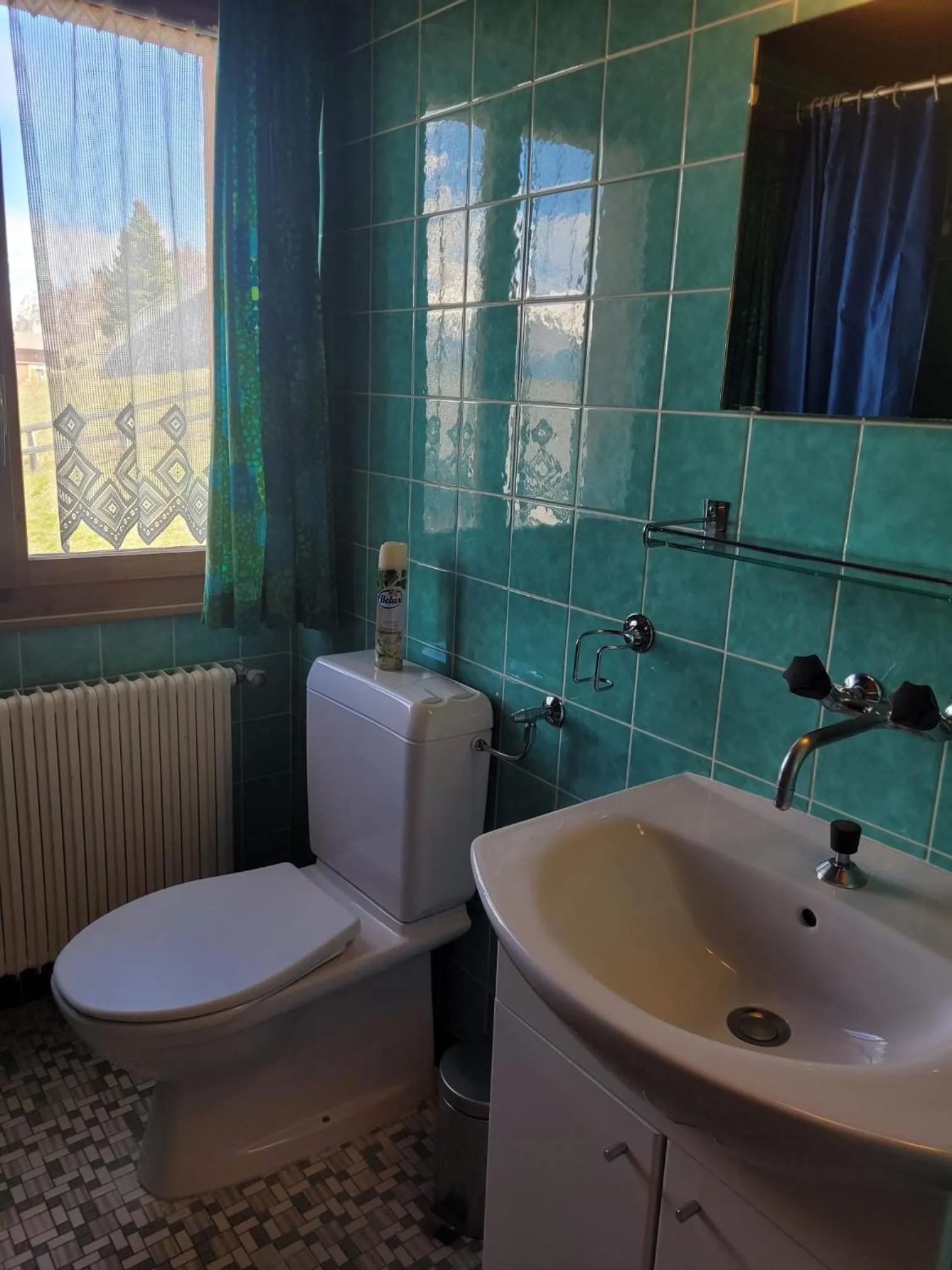Bathroom in La Crettaz app dans chalet - SUNNY apartment 6 p