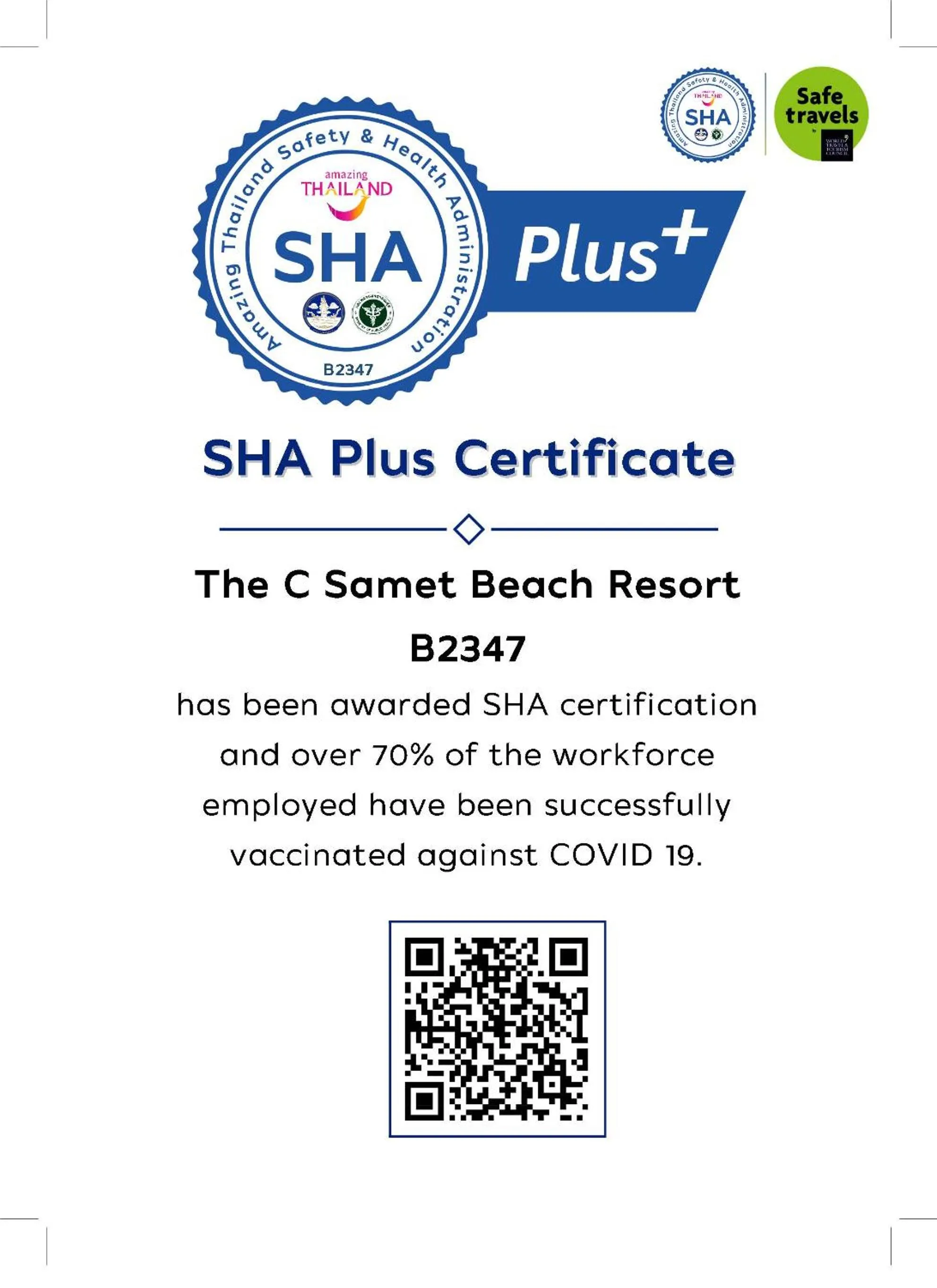 The C Samet Beach Resort SHA Plus