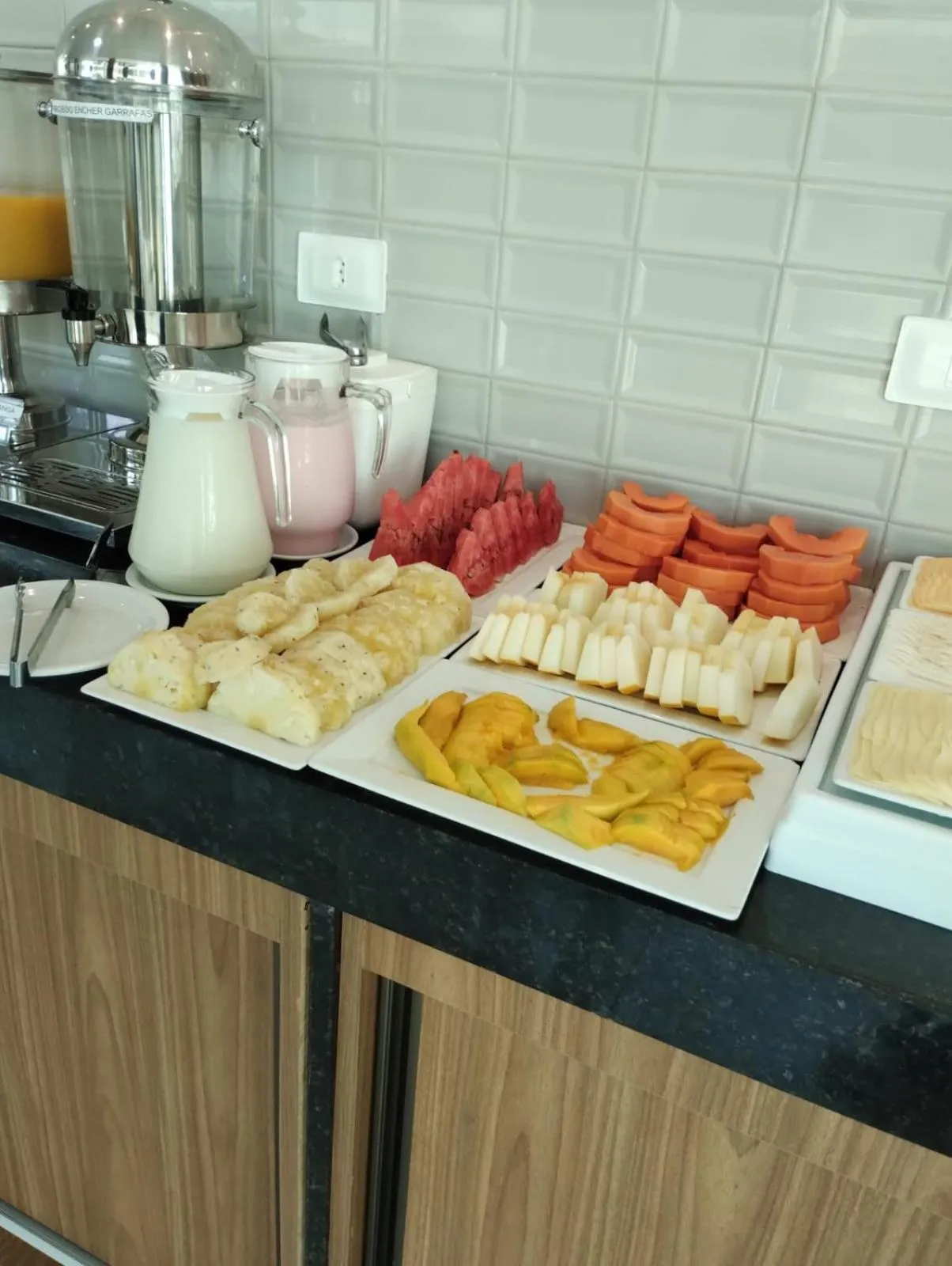 Breakfast in Pousada Sky Beach Flat