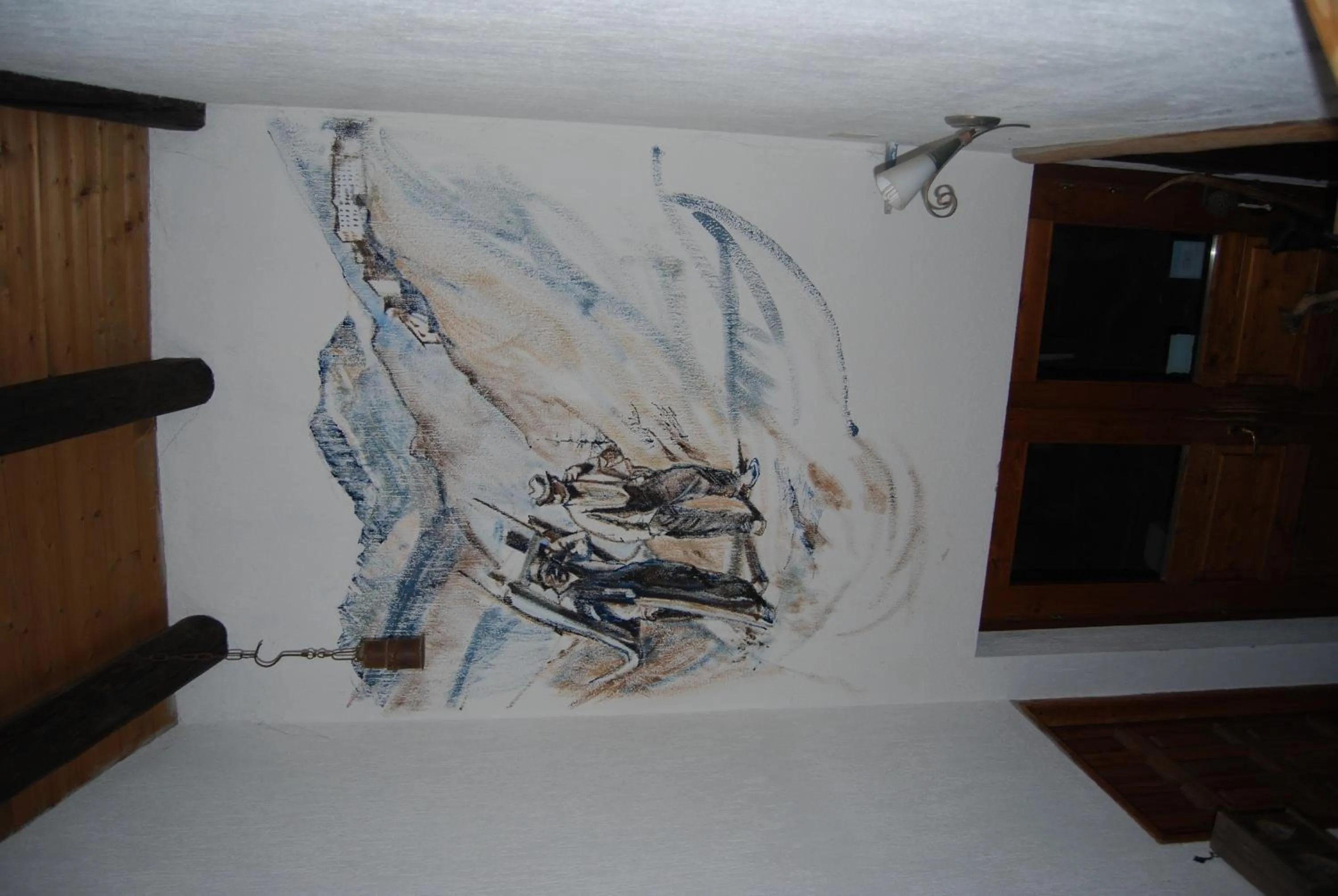 Decorative detail in B&B della Miniera