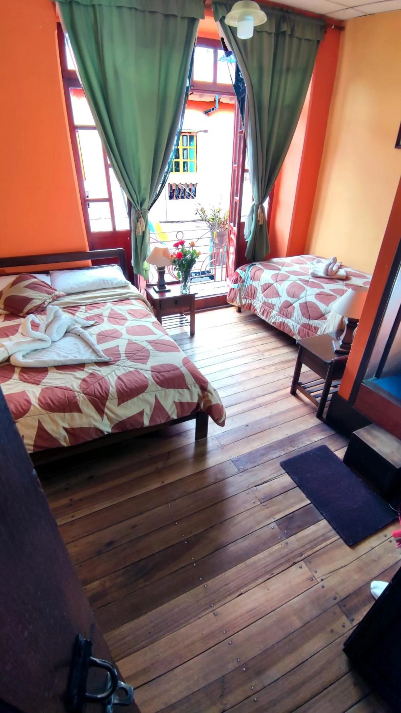 Balcony/Terrace, Bed in La Posada Colonial