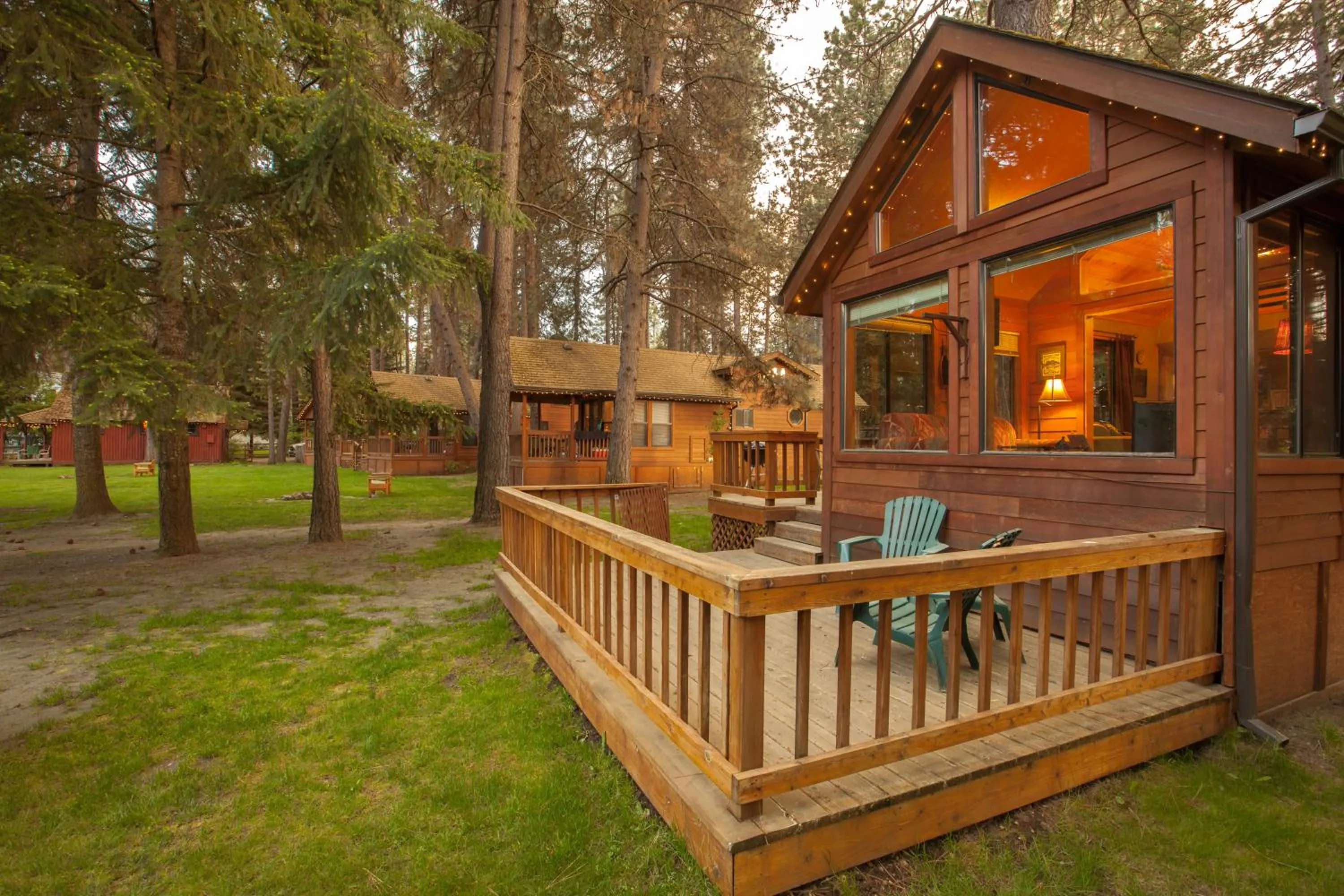 Patio in Cold Springs Resort