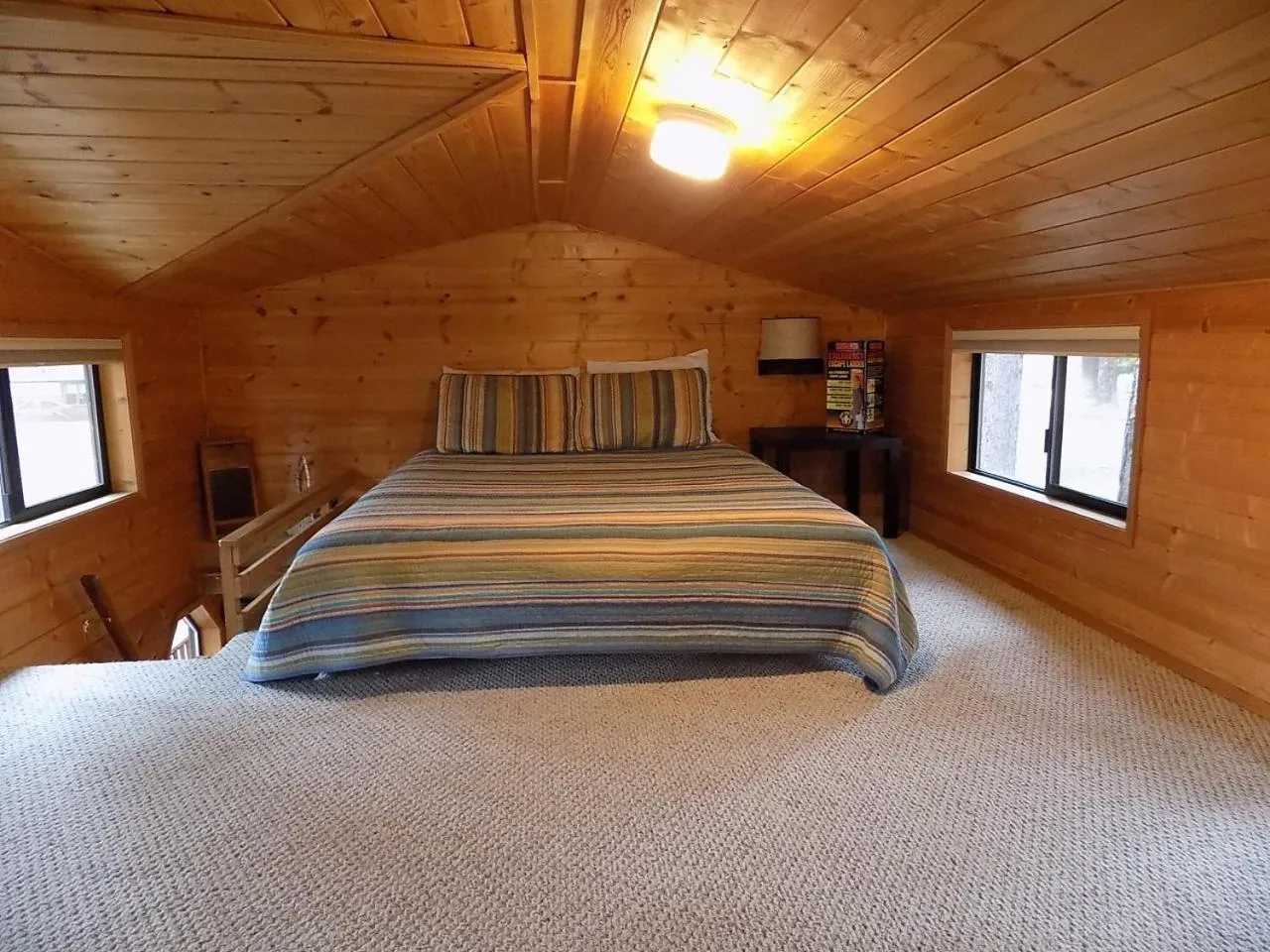 Bed in Cold Springs Resort