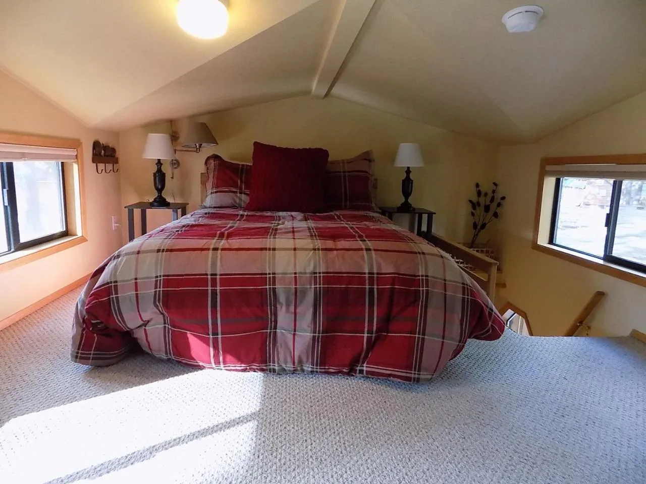 Bed in Cold Springs Resort