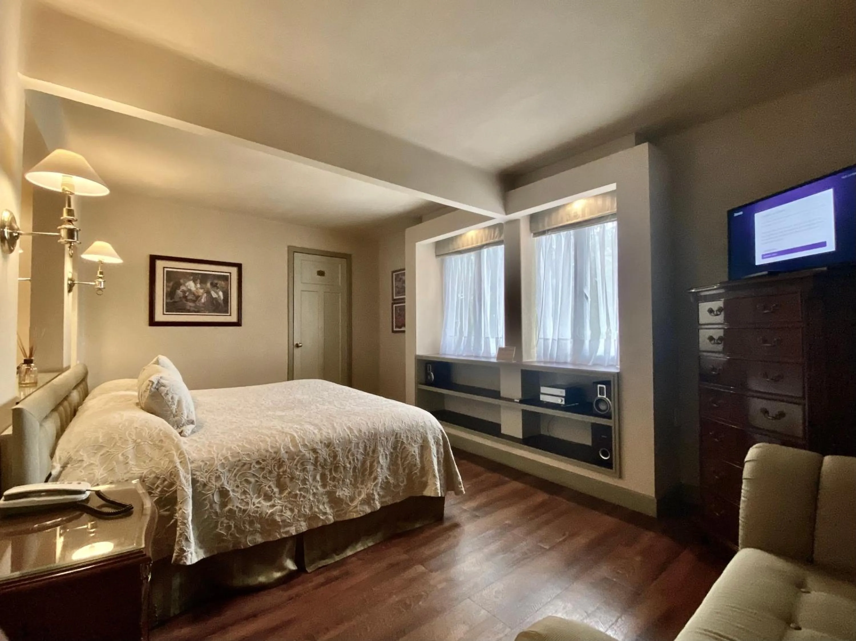 Bed in Casa Corp Boutique Suites in Condesa