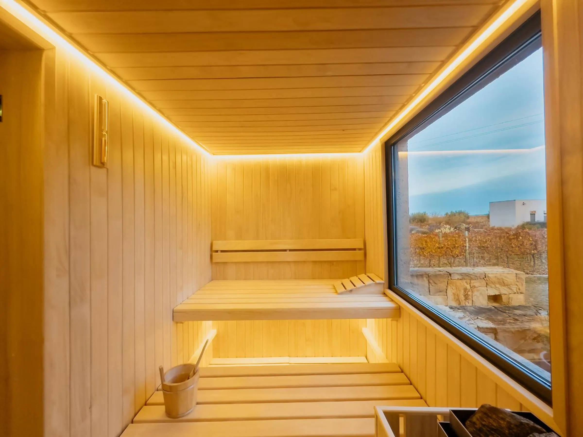 Bed in Rosell Boher Winery Lodge & Spa