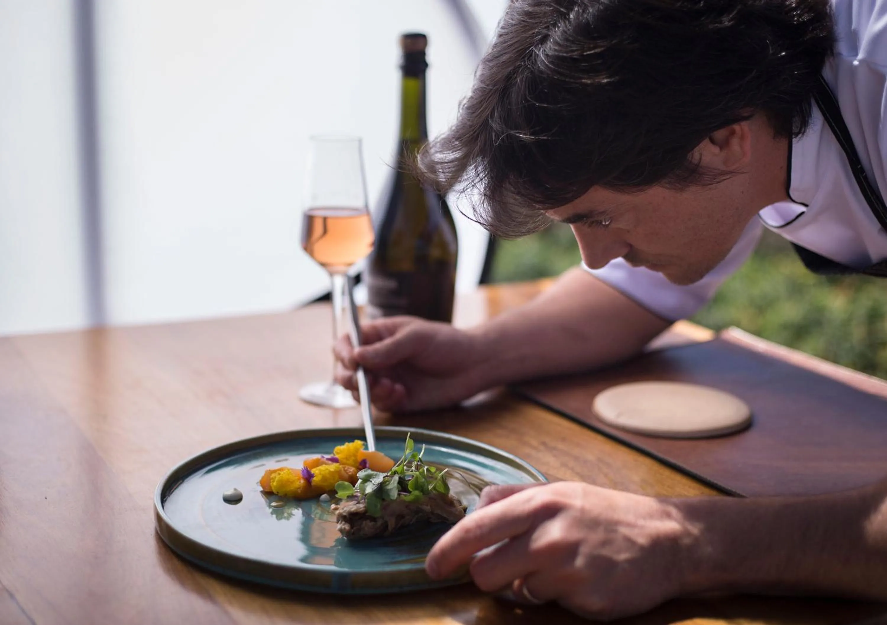 Restaurant/places to eat in Rosell Boher Winery Lodge & Spa