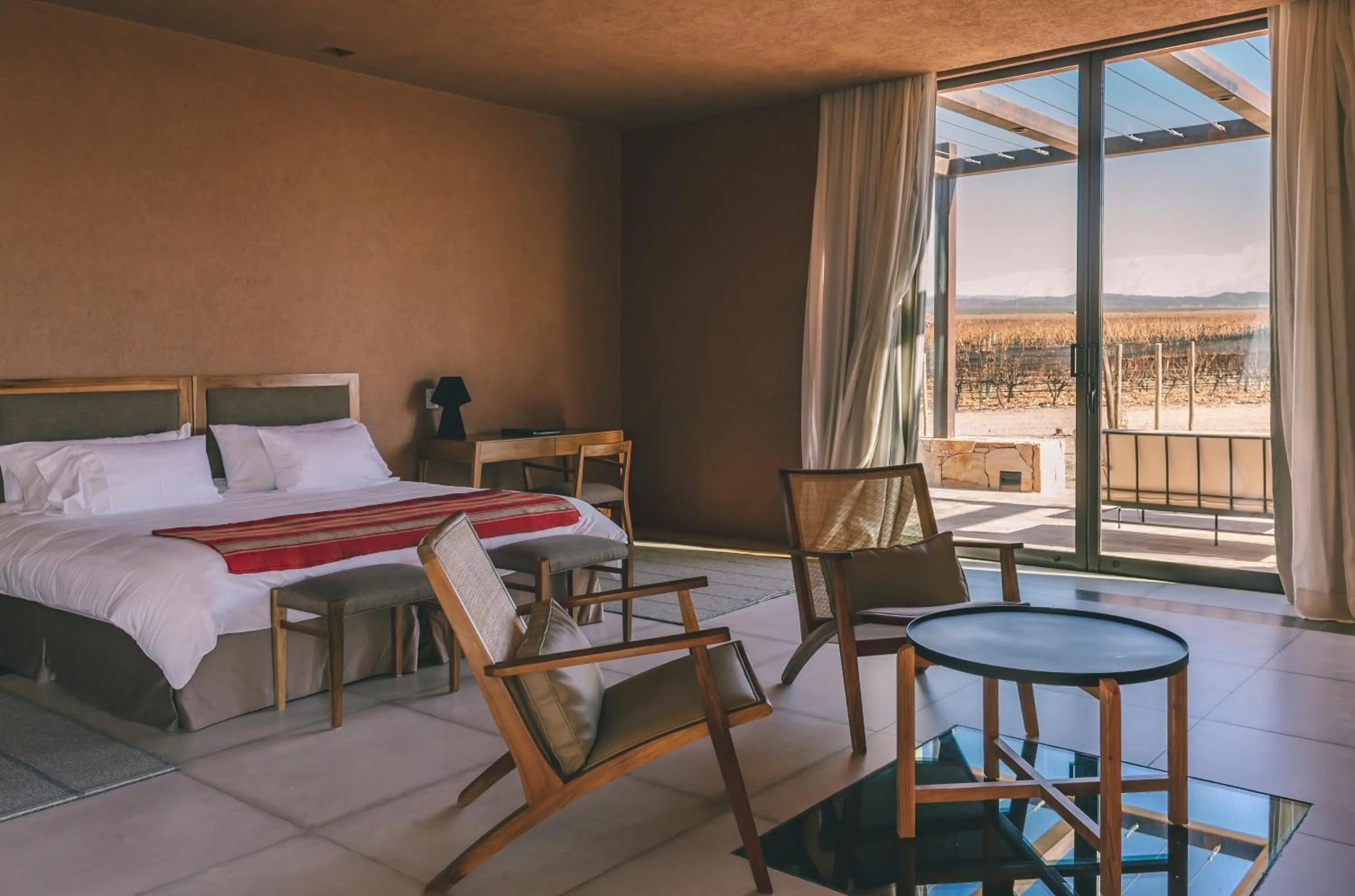 Bed in Rosell Boher Winery Lodge & Spa