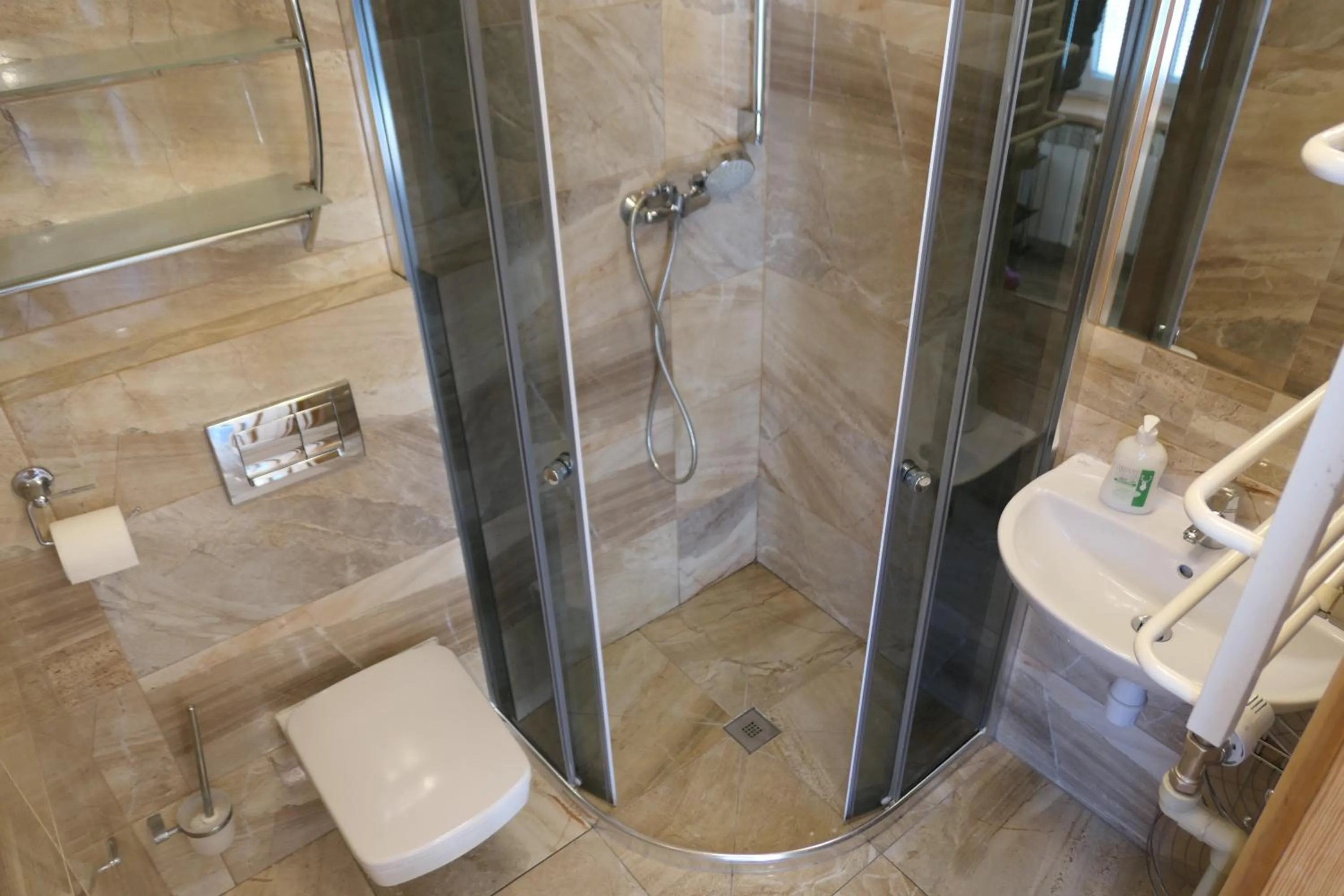 Shower in Apartamenty u Łukasza