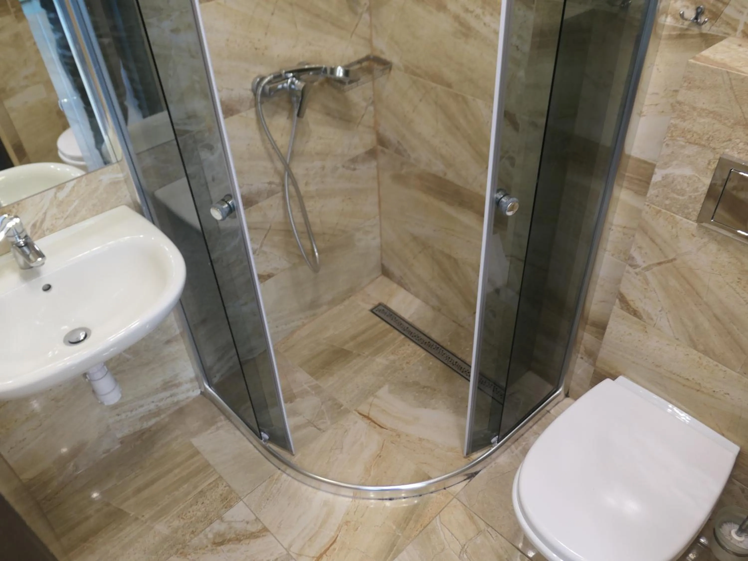 Shower in Apartamenty u Łukasza