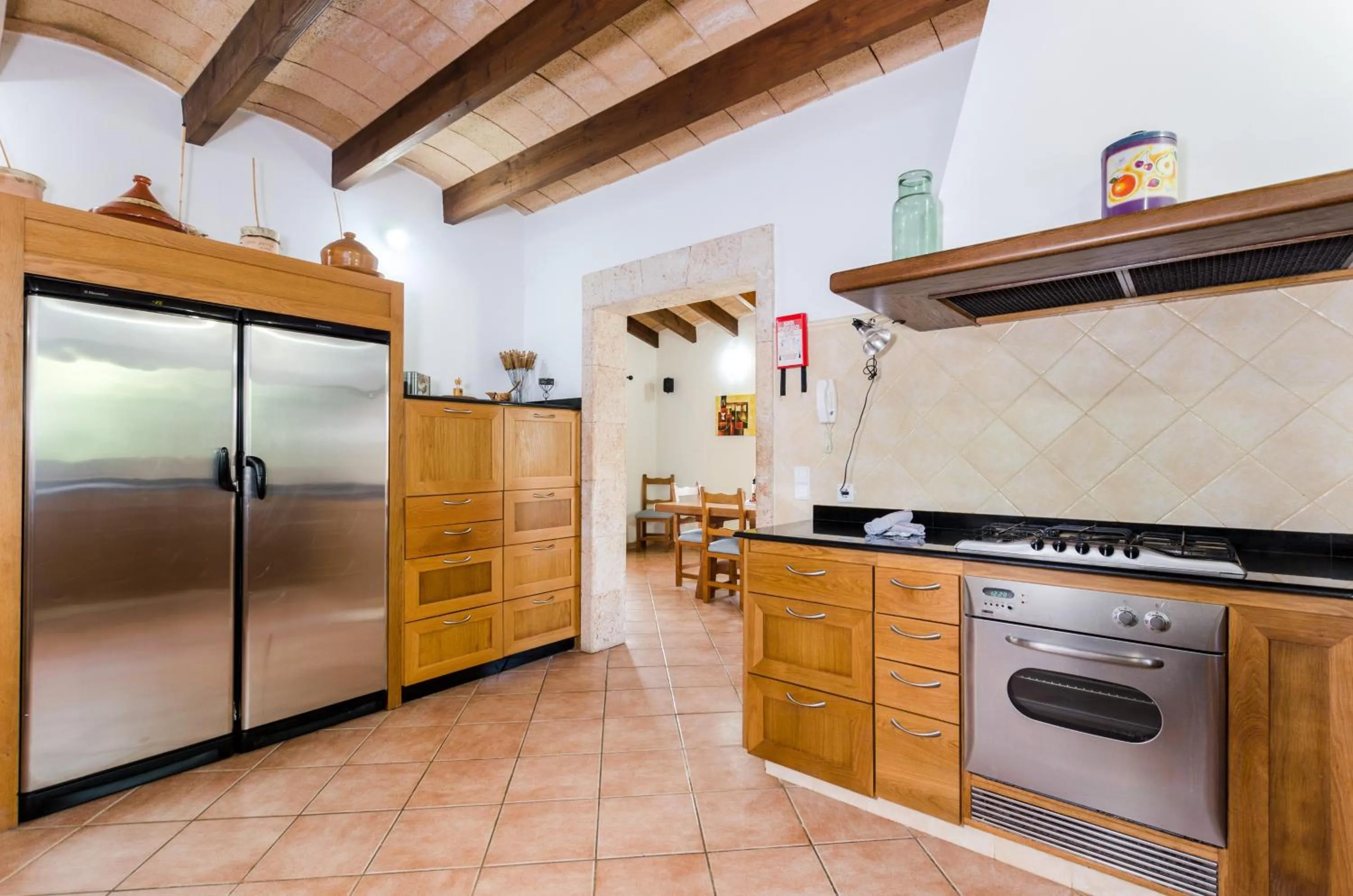Kitchen or kitchenette in Sa Resclosa