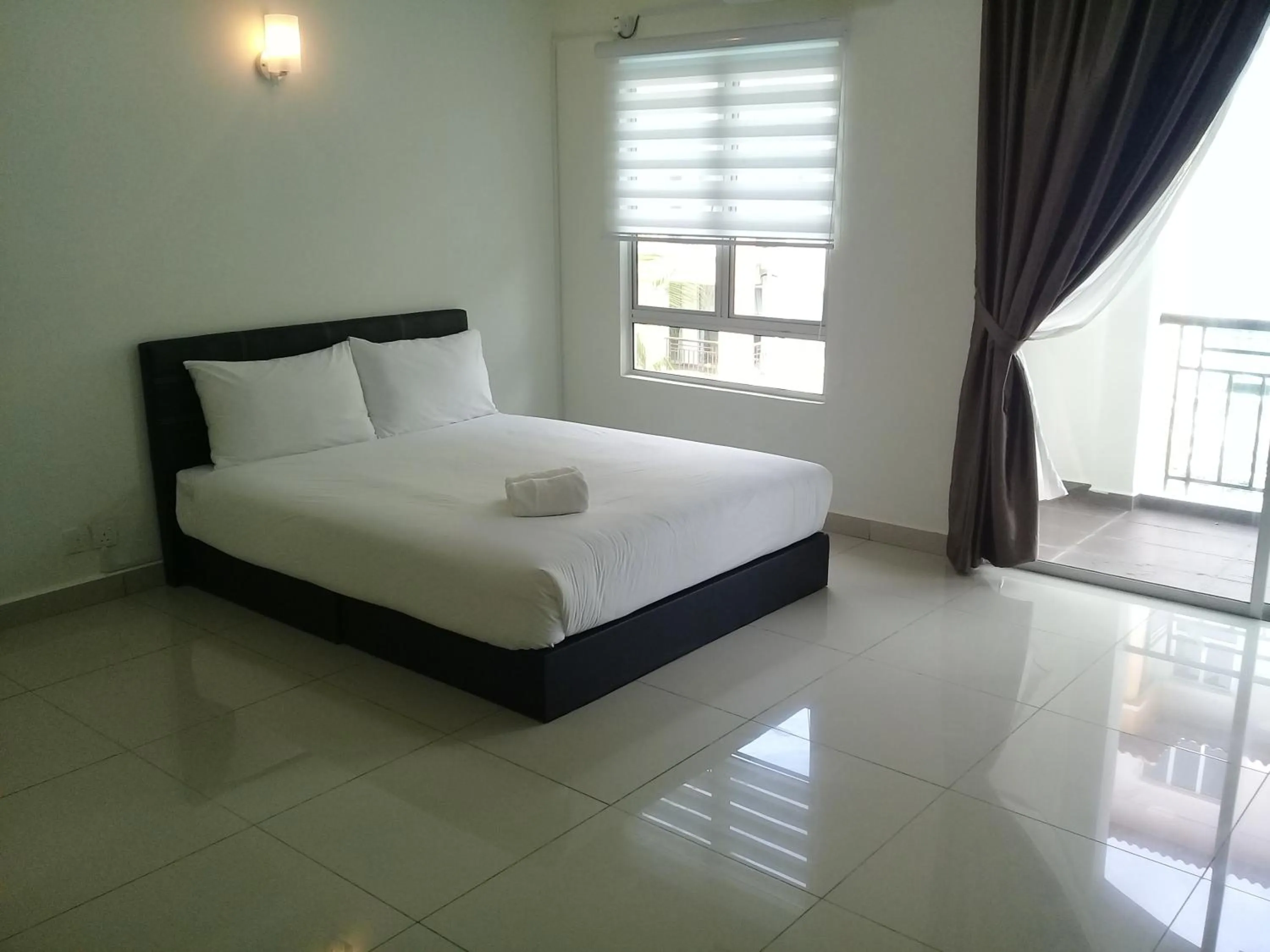 Bed in Tiara Desaru Seaview Residence